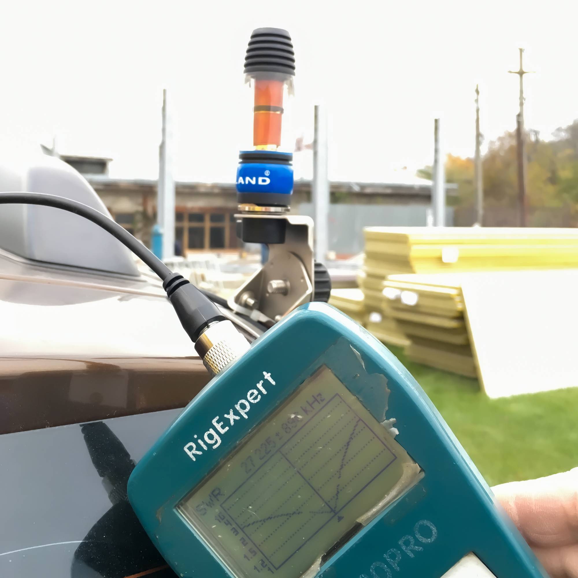 PNI T601 Anschlusskabel für Gewindeantennen mit PL259 Stecker Länge 528 cm