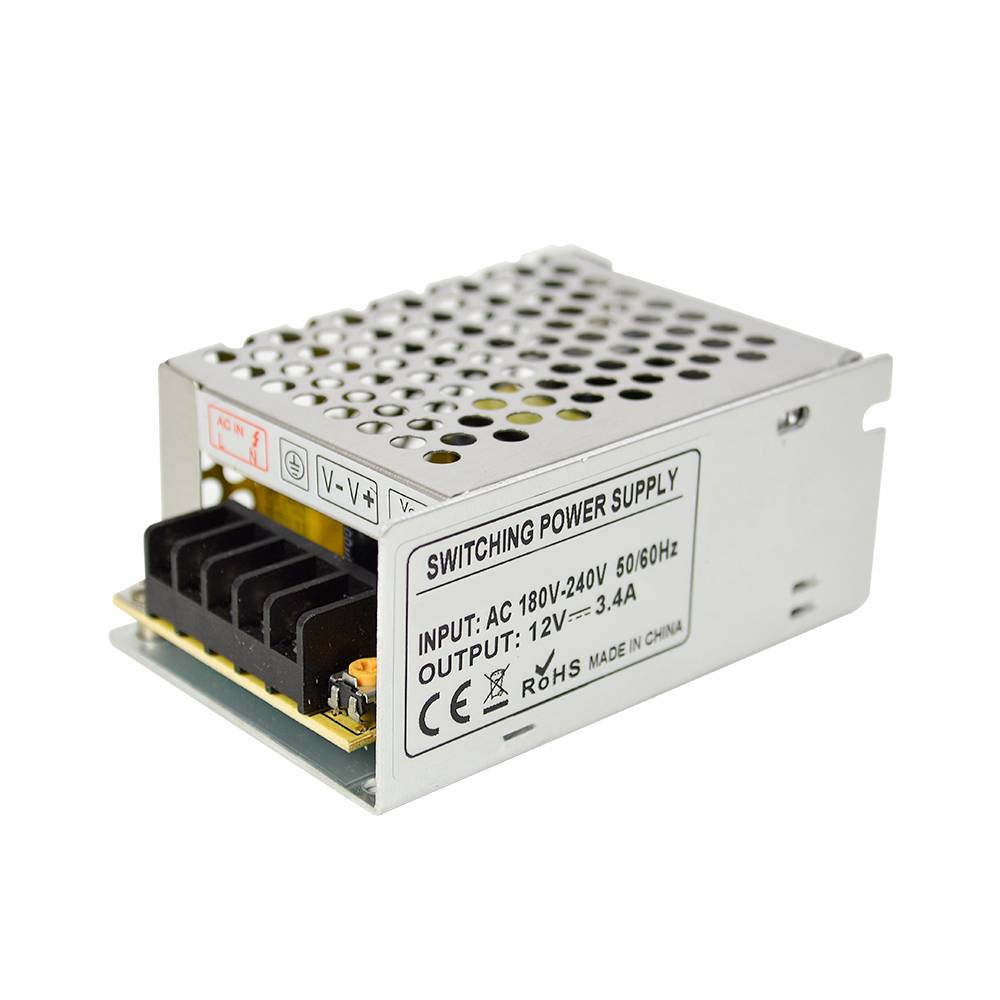 Schaltspannungsquelle PNI ST3.4A 230V auf 12V 3.4A stabilisiert für Überwachungssysteme