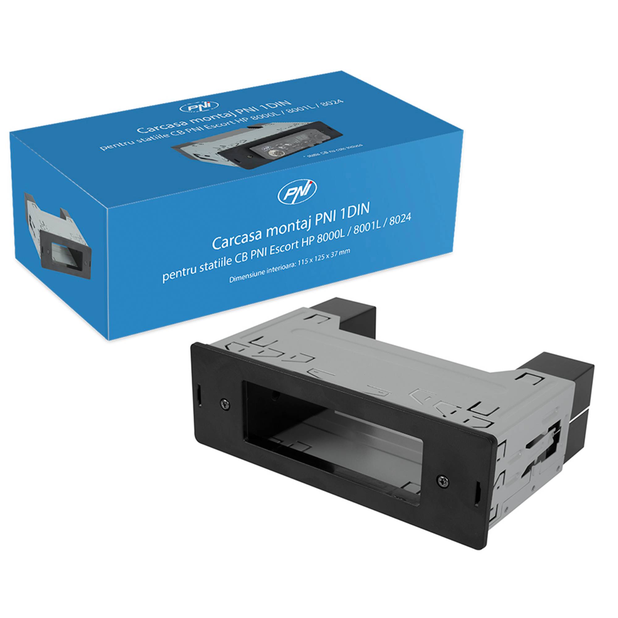 PNI 1DIN-Montagegehäuse für PNI Escort HP 8000L/8001L/8024- und PNI 5500-Stationen