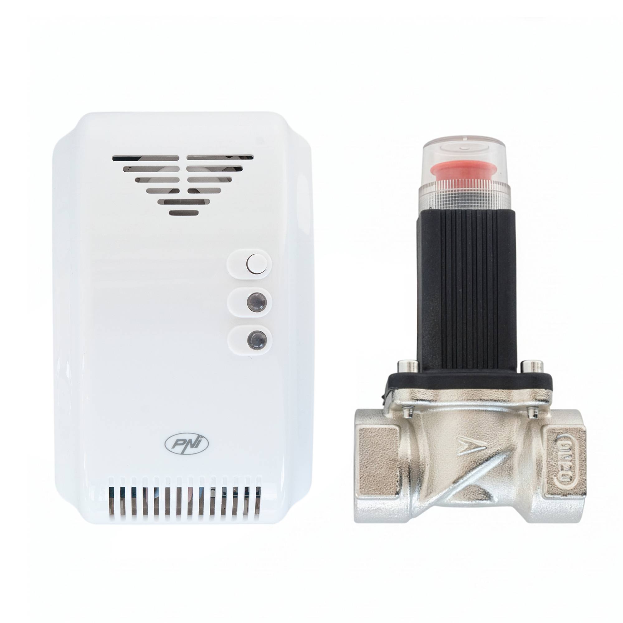 Gassensor und Magnetventil-Kit PNI Safe House 200 3/4 Zoll