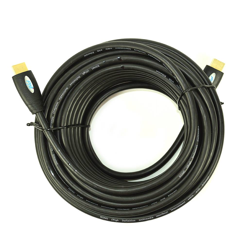 HDMI-Kabel PNI H1500 High-Speed 1,4 V, steckbar, Ethernet, vergoldet, 15 m