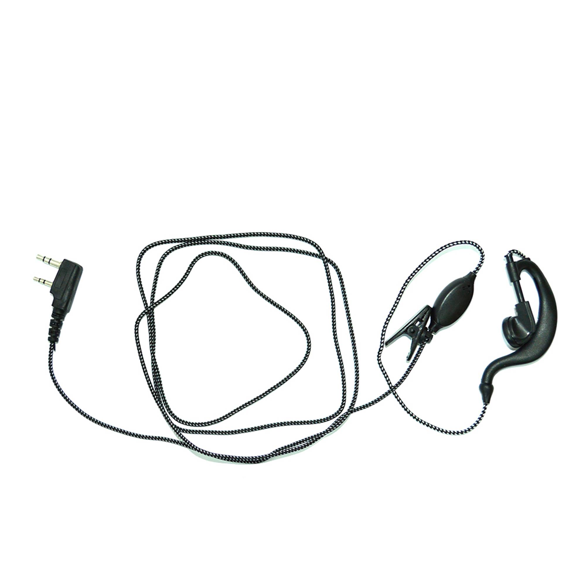 Headset mit Mikrofon PNI HS81 mit 2 Pins vom Typ PNI-K, kompatibel mit der Station PNI HP 8001L und den Radiosendern Kenwood und PNI