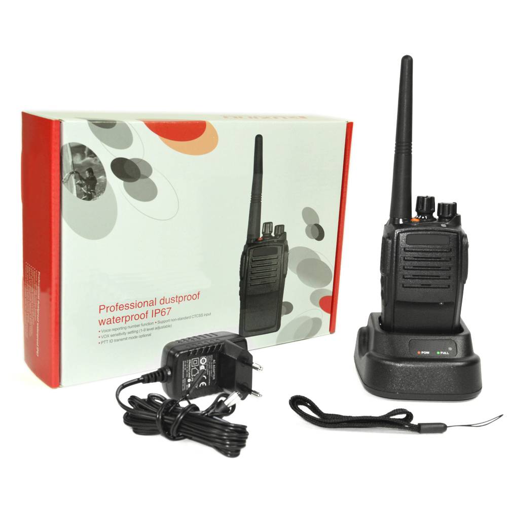 Tragbarer UHF-Radiosender PNI PX585, IP67 Wasserdicht