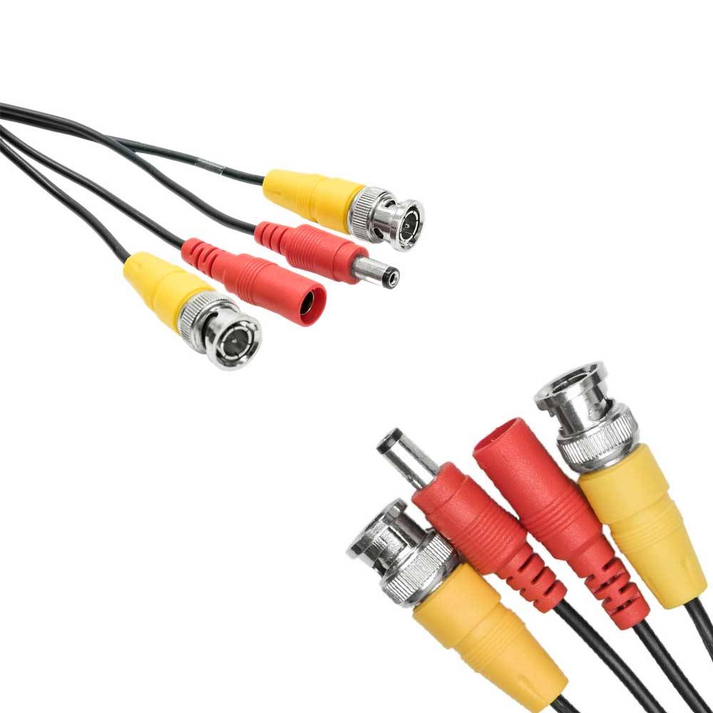 Videokabel und PNI CCTV 20M Netzteil für 20m Überwachungskamera