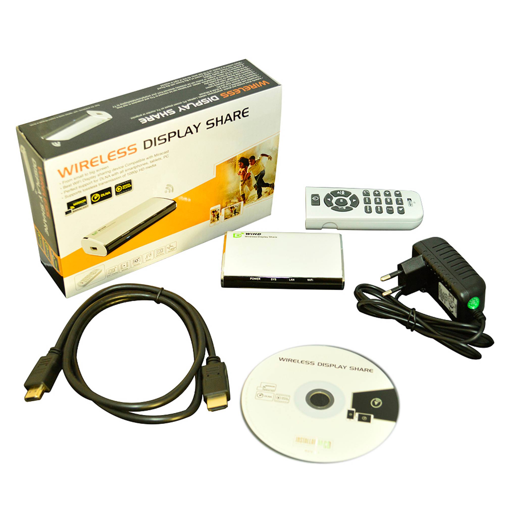 Drahtloser Audio-Video-Sender PNI AV601 sowie RJ45-Luft- und Luftsteuerung
