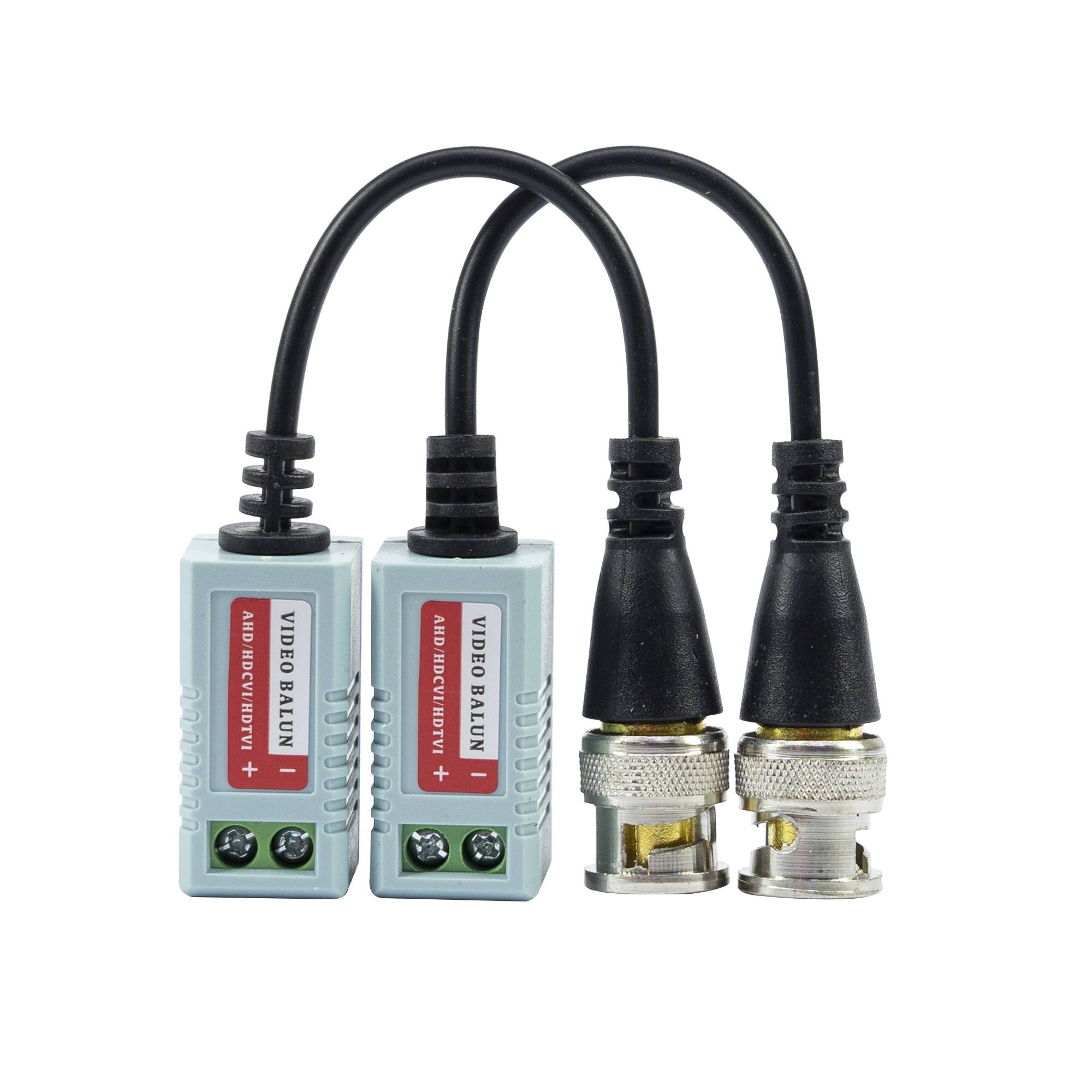 Set 2 CCTV Adapter PNI 201C Video Balun Passives BNC Kabel 600m pt. CAT5-Kabel