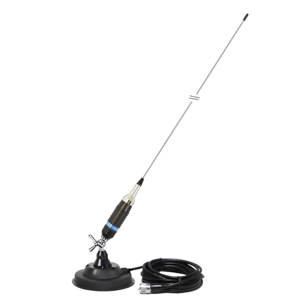 CB PNI S9 Antenne mit Butterfly, Spikelänge 120 cm, ohne Kabel, 600W, 26-28MHz