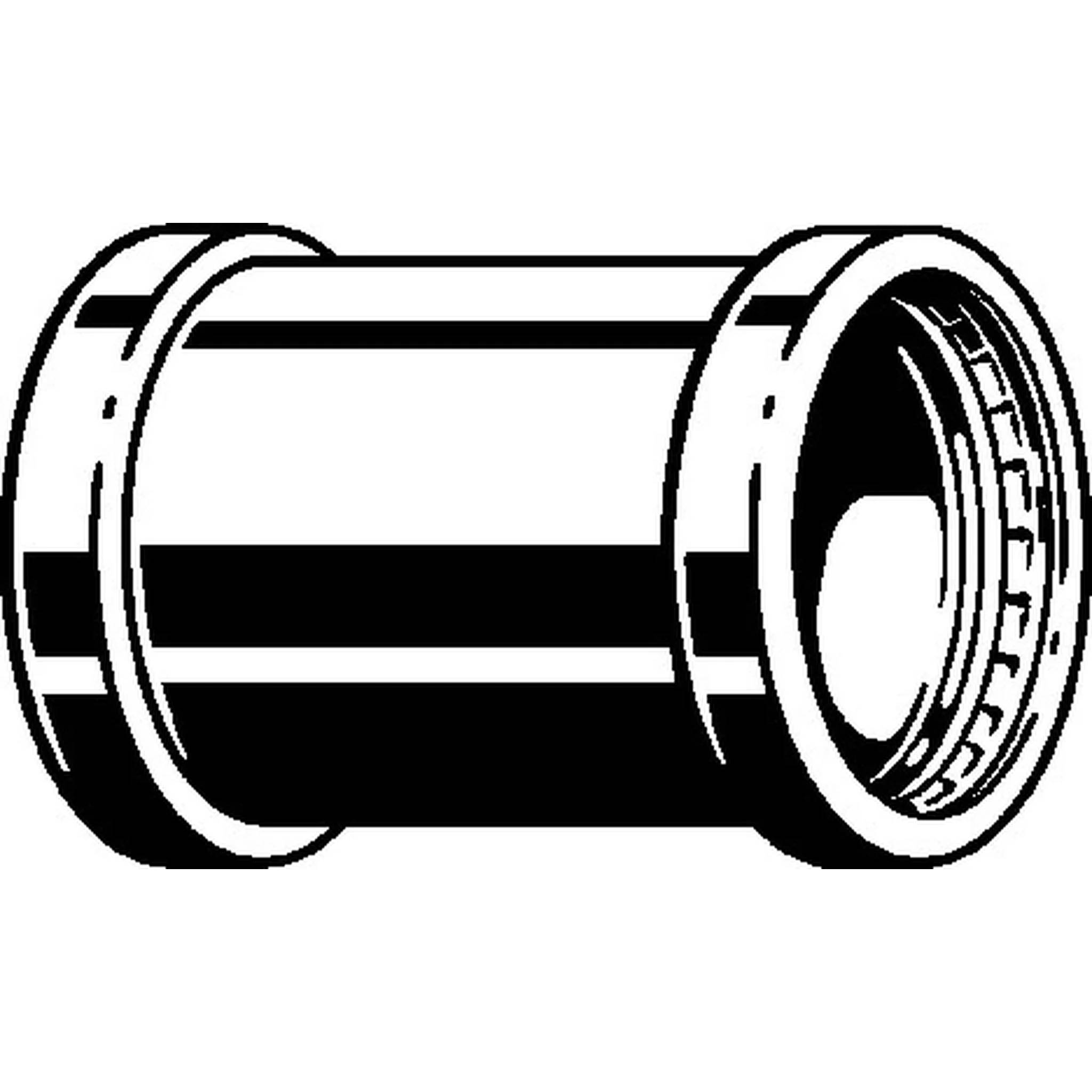 Viega Prestabo XL-Schiebemuffe mit SC-Contur, Stahl unlegiert, verzinkt, d: 76,1, 1 Stk.