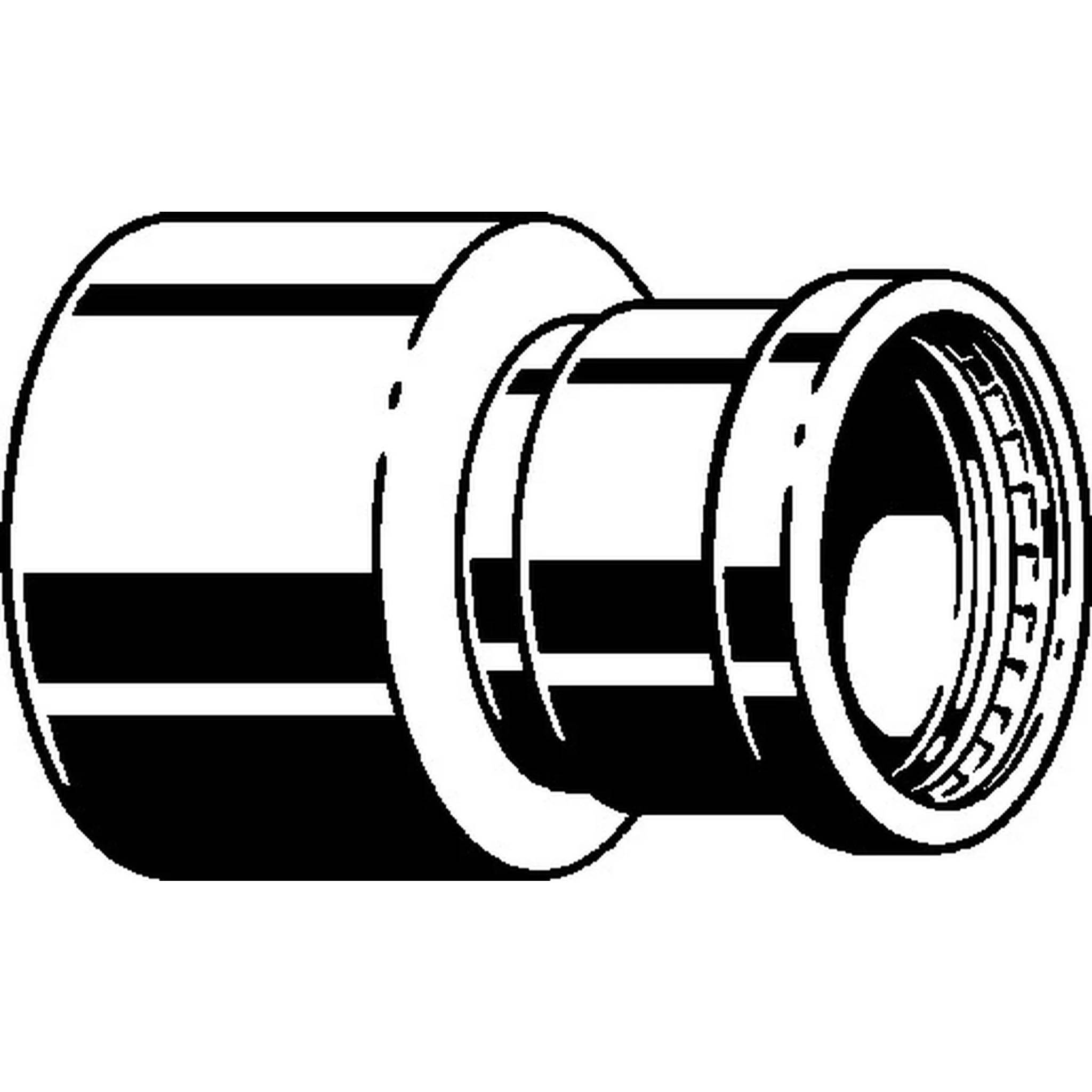 Viega Prestabo XL-Reduzierstück, SC-Contur, Stahl unlegiert, verzinkt, d1: 108,0, d2: 88,9, 1 Stk.