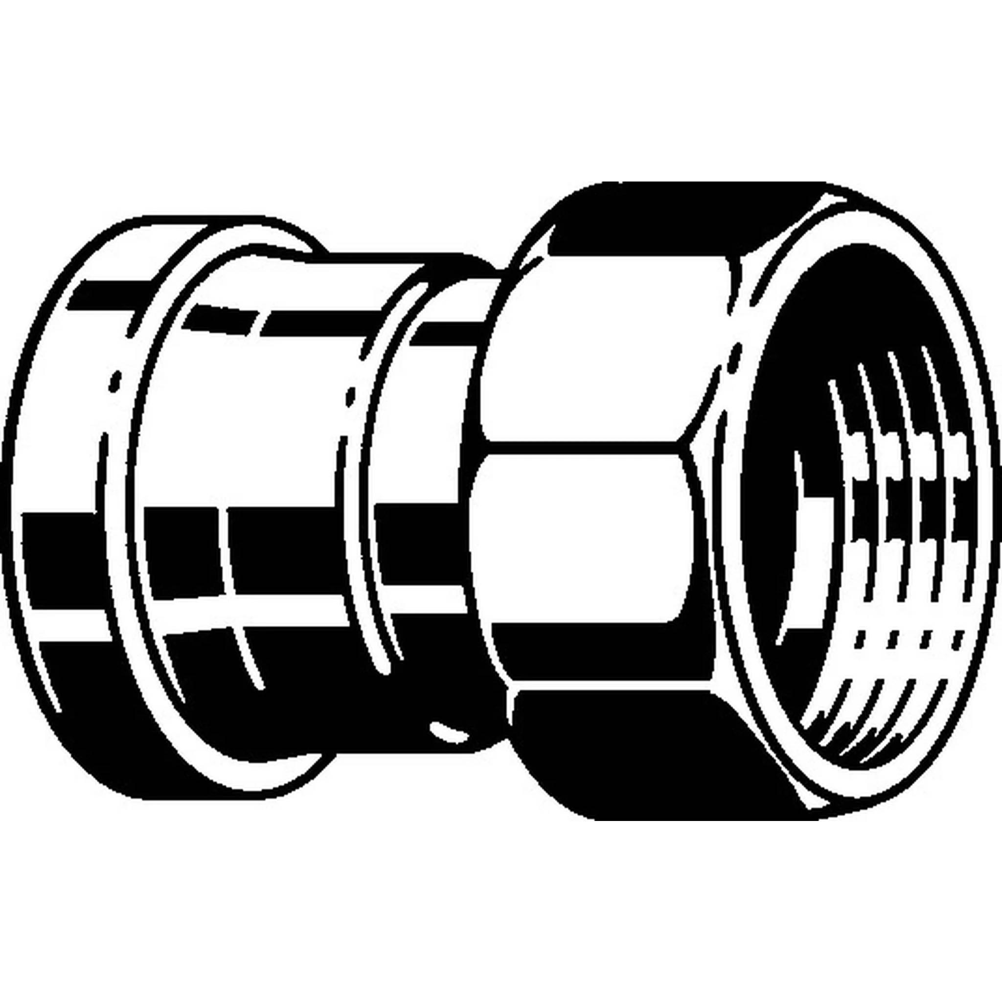 Viega Prestabo XL-Übergangsstück mit SC-Contur, Stahl unlegiert, verzinkt, d: 76,1, Rp: 2½, 1 Stk.