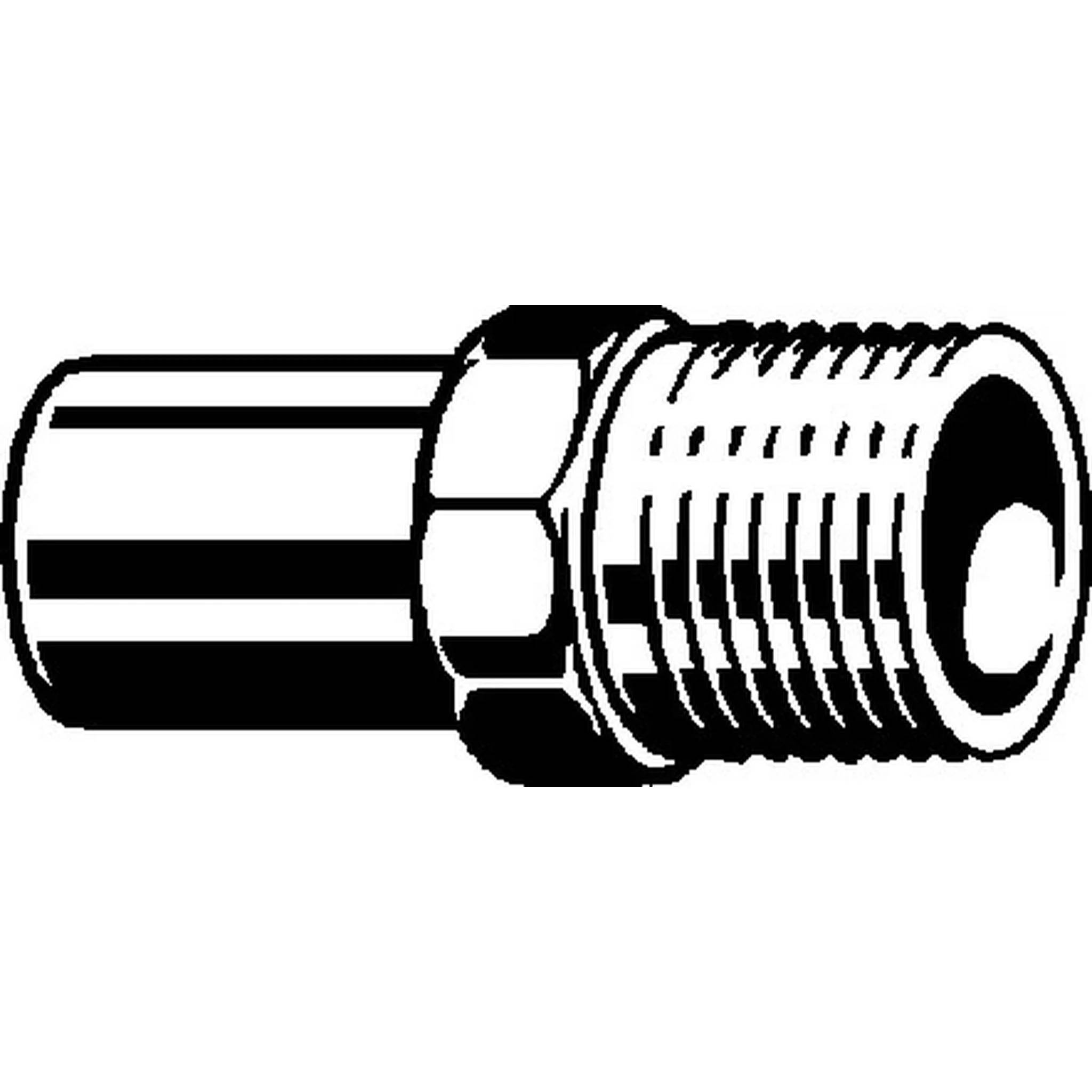 Viega Prestabo-Einsteckstück, Stahl unlegiert, verzinkt, Modell 1111.1, d: 18, R: ½, 1 Stk.
