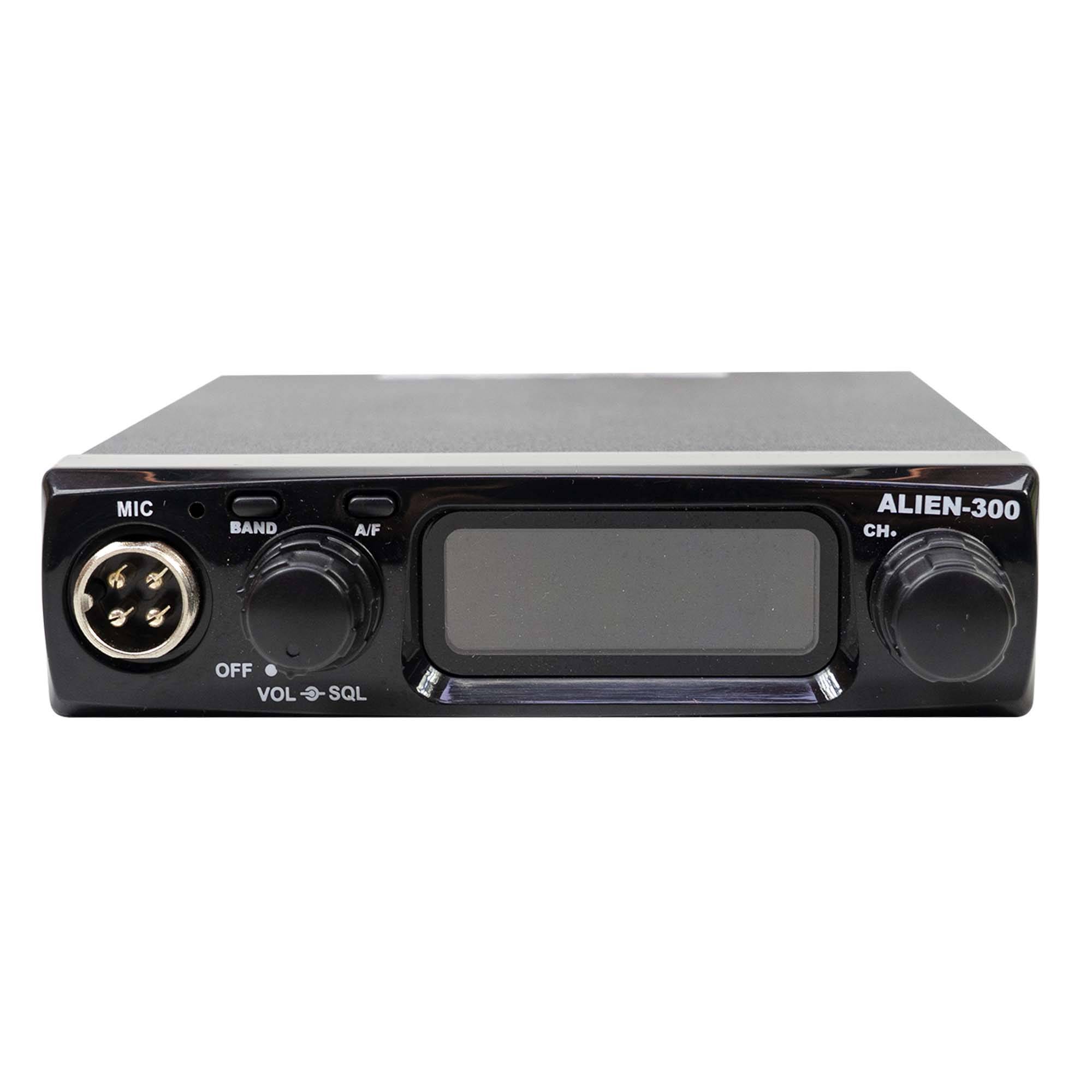 Moonraker Alien-300 40CH CB Funkstation, AM/FM, 4W, 12V, Schwarz