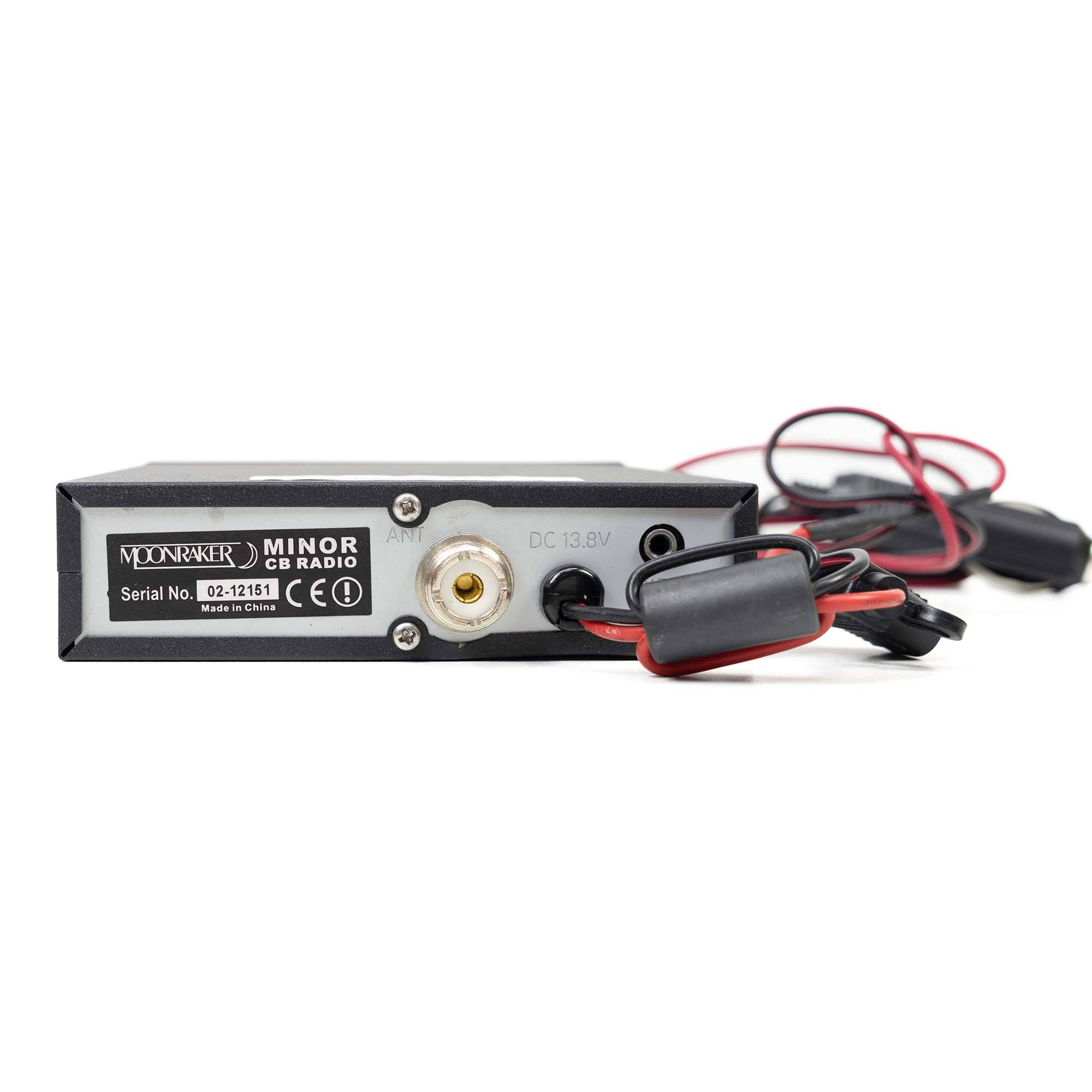 Moonraker Alien-300 40CH CB Funkstation, AM/FM, 4W, 12V, Schwarz