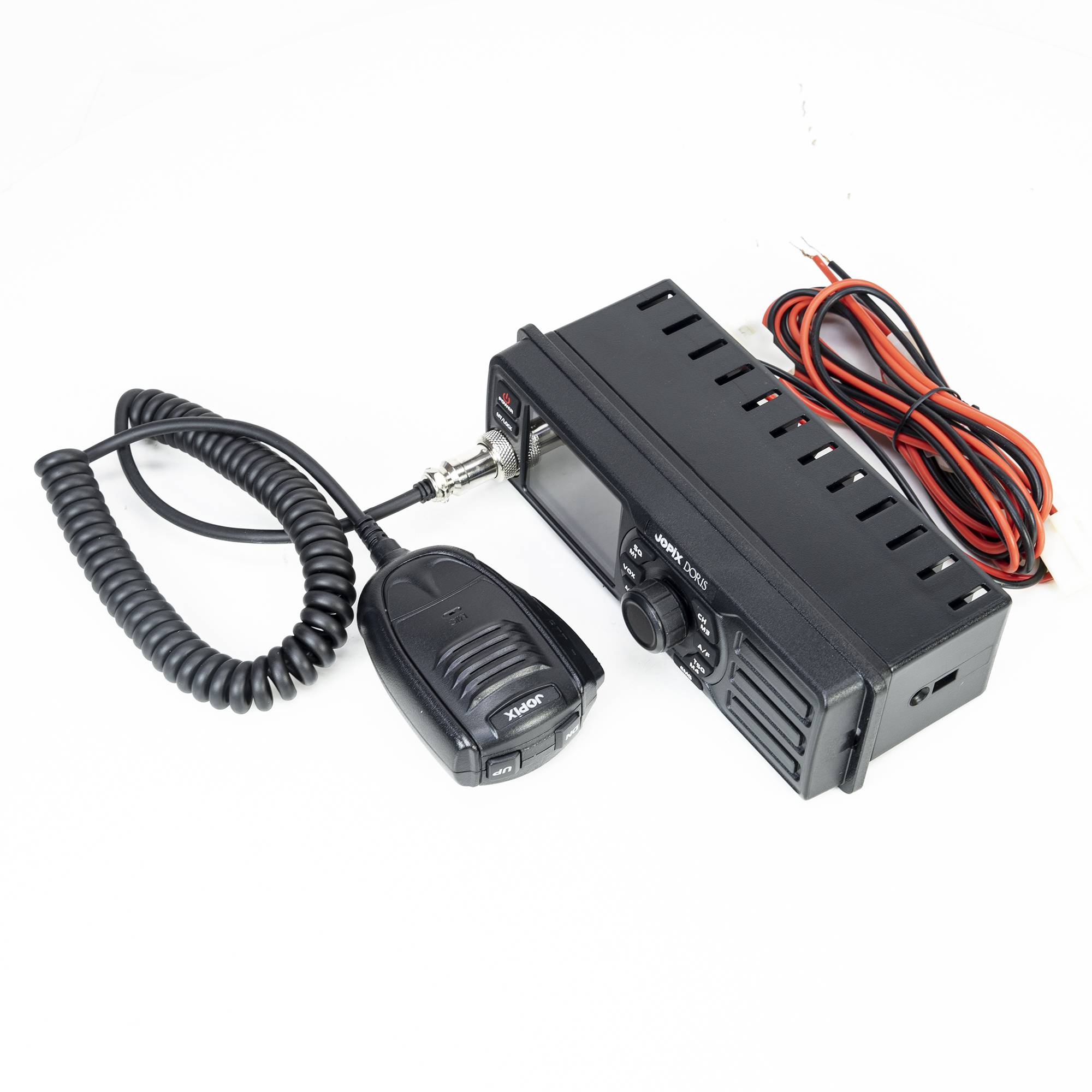 CB-Funksender JOPIX Doris 40CH, AM/FM, 4W, ASQ, Roger Beep, VOX, 12-24V