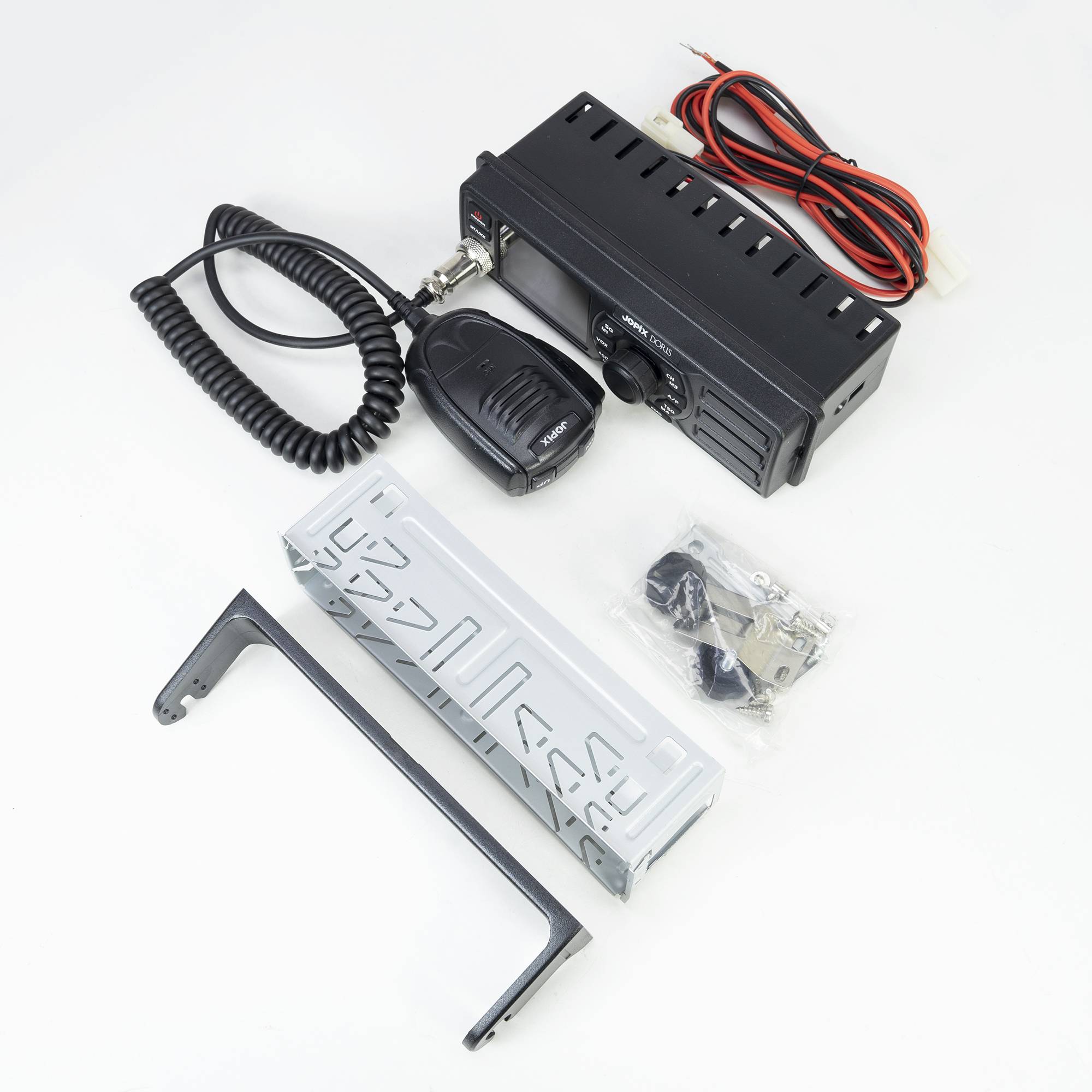CB-Funksender JOPIX Doris 40CH, AM/FM, 4W, ASQ, Roger Beep, VOX, 12-24V