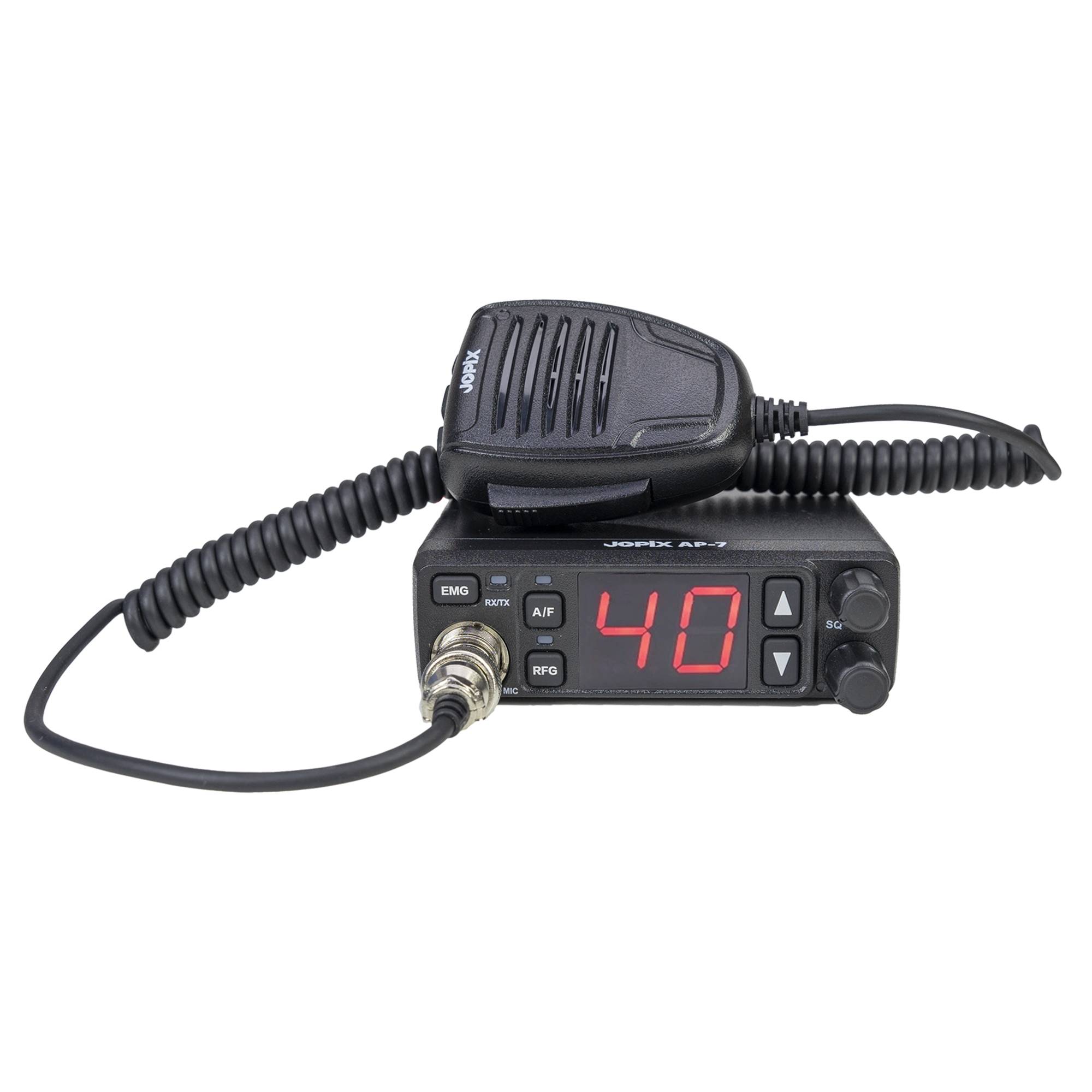 CB Jopix AP-7 Radiosender-Kit und CB MAG-7 Antenne mit Magnet enthalten