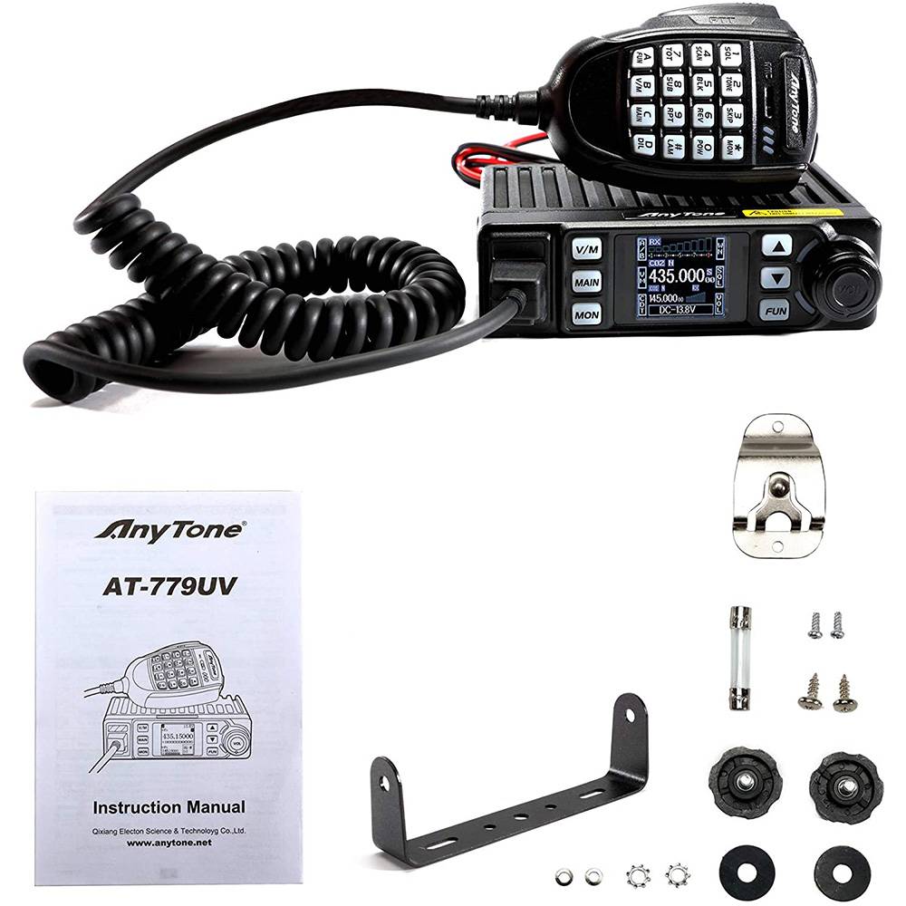Anytone AT-779UV Dualband 144-146 MHz / 430-440 MHz VHF / UHF-Radiosender PNI