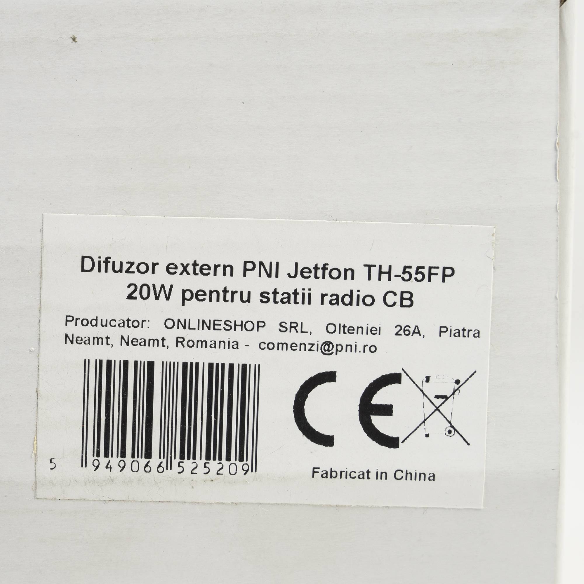 PNI Jetfon TH-55FP 20W externer Lautsprecher für CB-Radiosender
