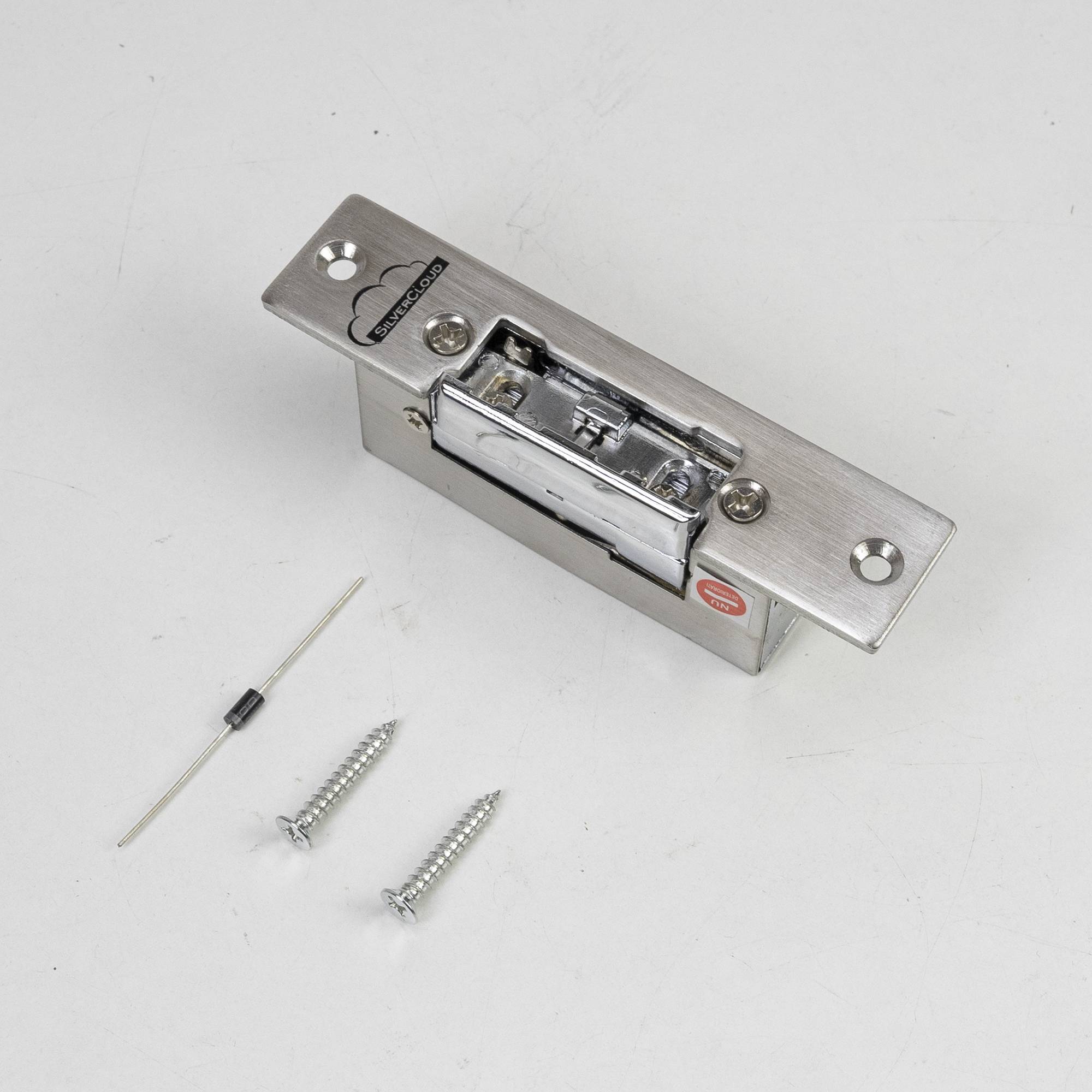 Yala SilverCloud YS800 elektromagnetische Einbau-Türklingel, Fail Secure NC
