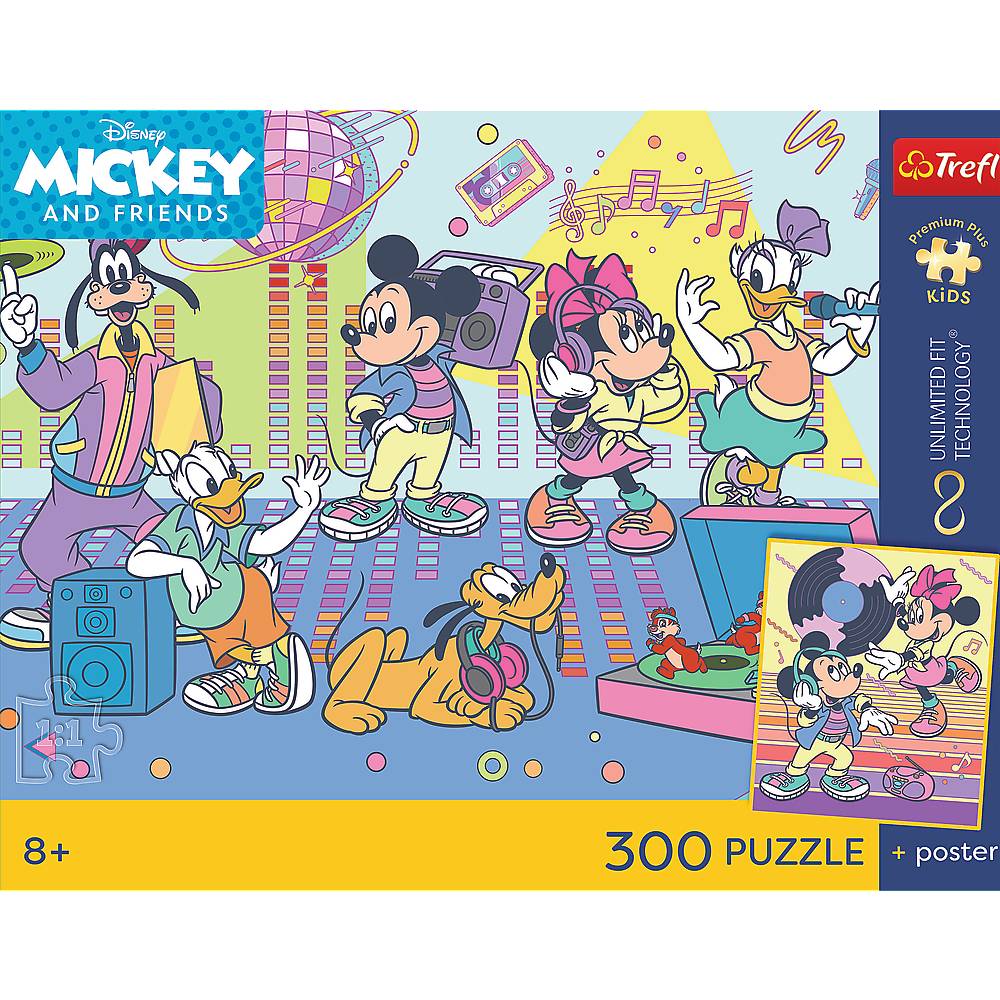 Trefl, Mickey Maus, 300 Teile Premium Plus Puzzle