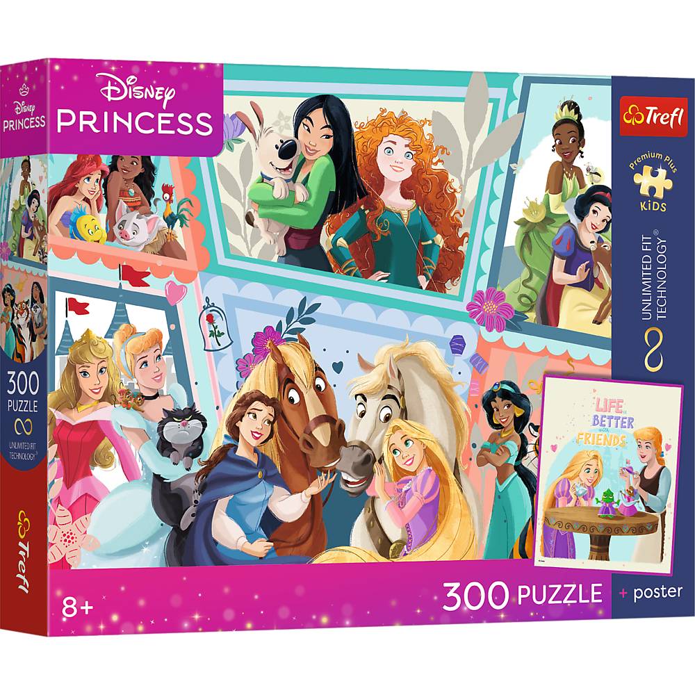 Trefl, Disney Princess, 300 Teile Premium Plus Puzzle