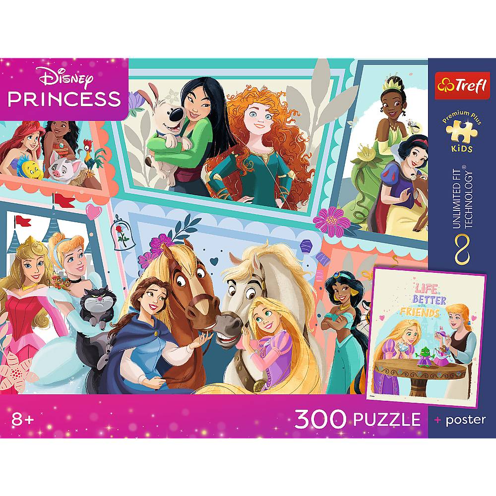 Trefl, Disney Princess, 300 Teile Premium Plus Puzzle