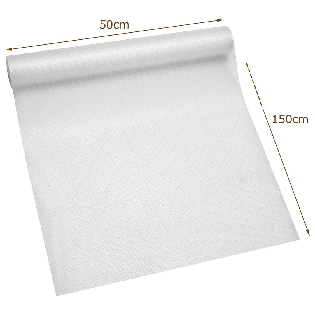 3er Set Schubladenmatten, rutschfeste Schutzmatten für Schubladen 50×150 cm