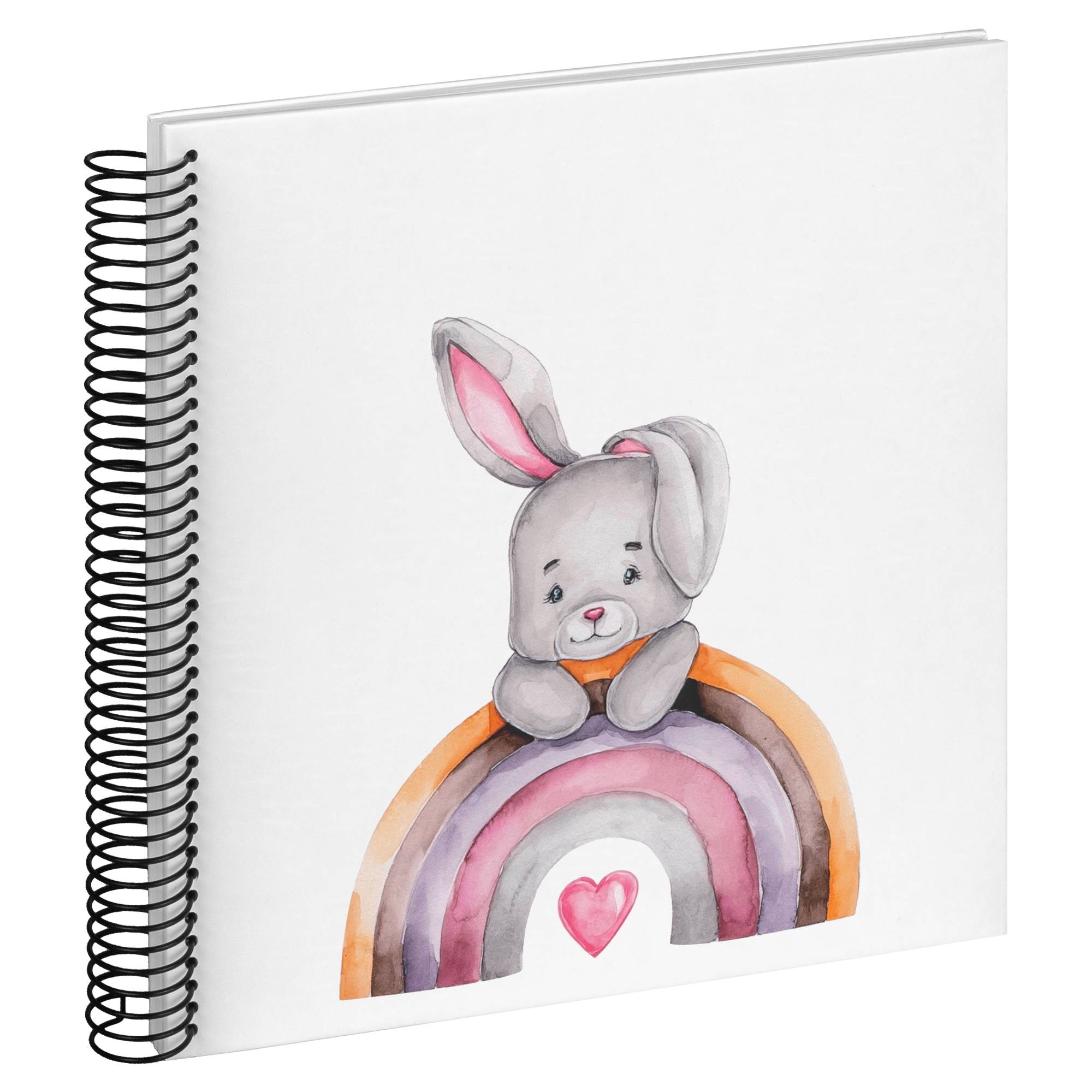 Spiralalbum Hase Malin, 25X25 cm