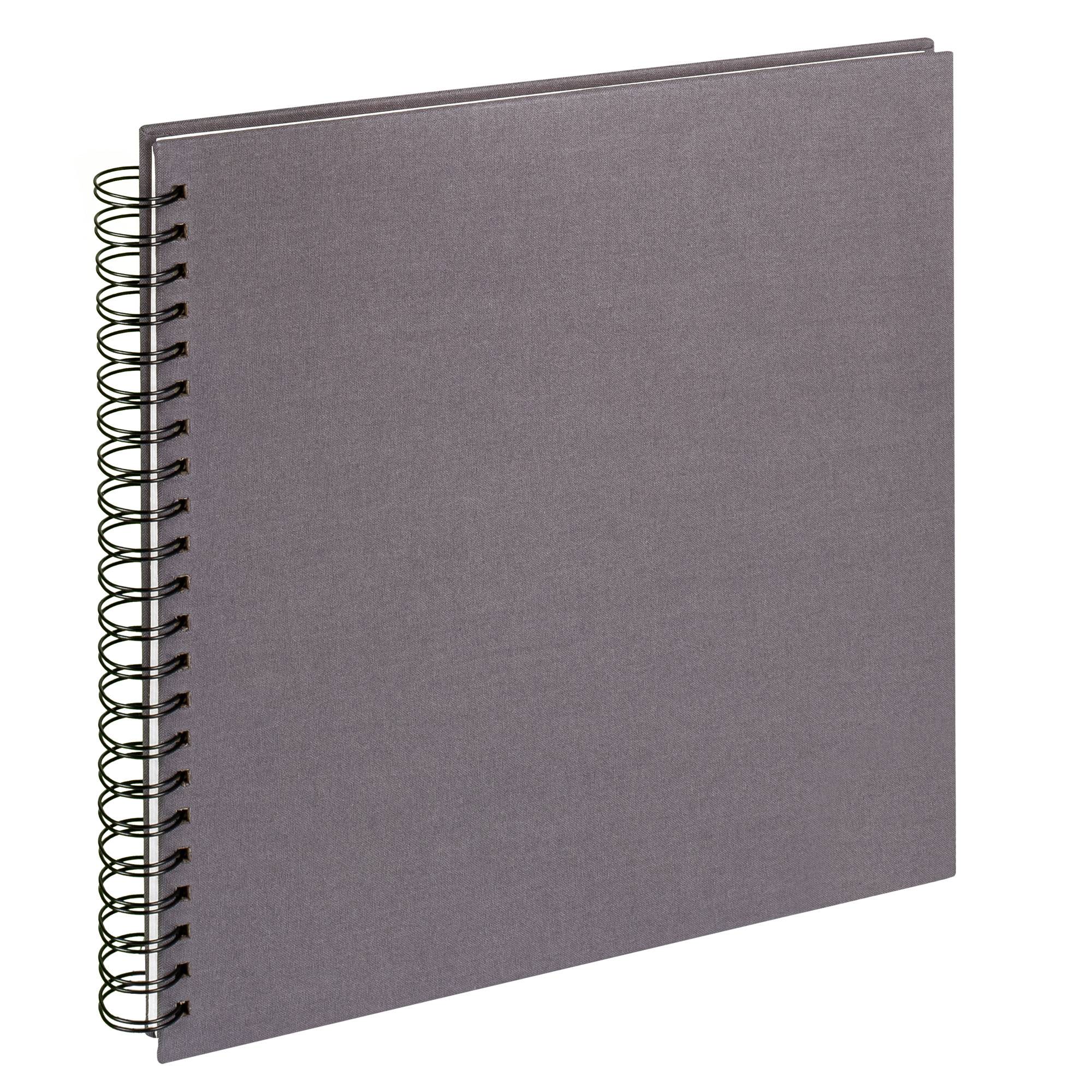 Spiralalbum Cloth anthrazit, 30X30 cm