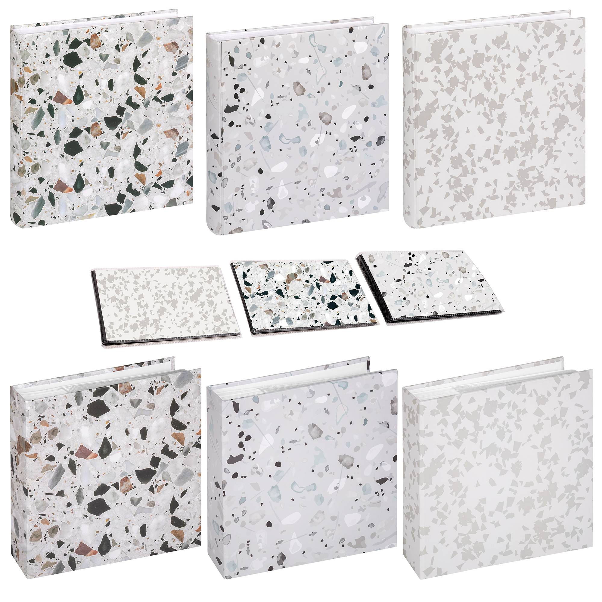 Minialbum Terrazzo für 20 Fotos 10X15 cm