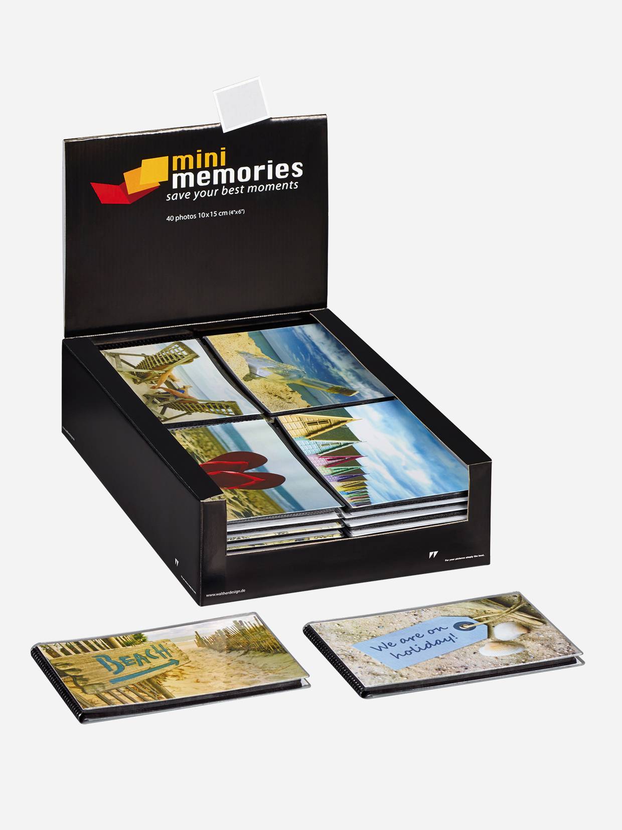 Mini Memories Holiday, 6 Designs, 40 Fotos 10X15 cm