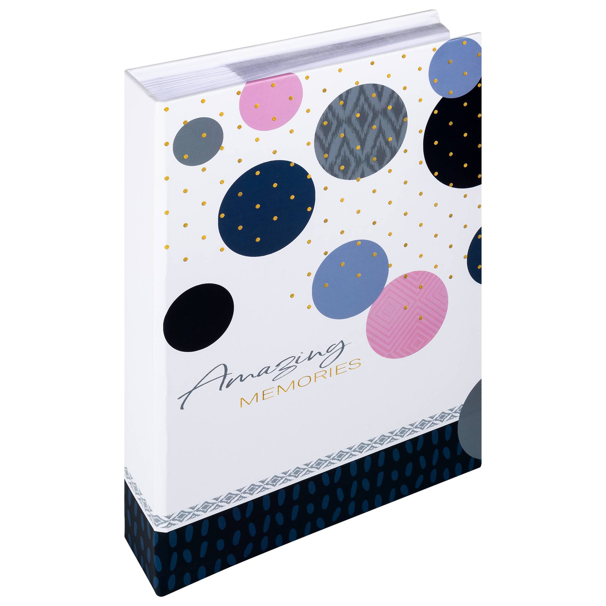 Memo-Album Amazing Memories, blau, 300 F., 10x15 cm
