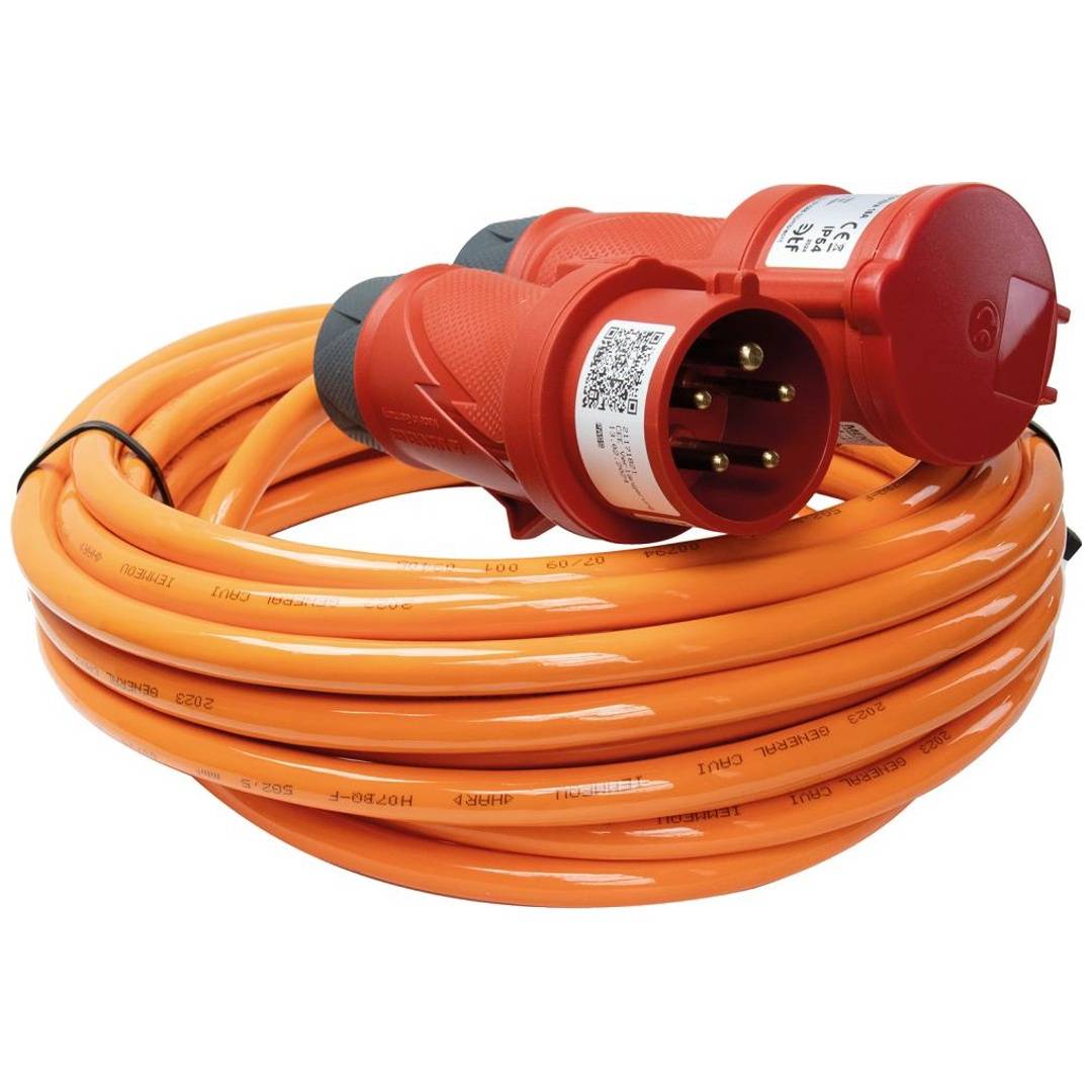 Hesse CEE-Verlängerungskabel 10m H07BQ-F5G2,5 32A IP54 PowerTOP Xtra Mennekes