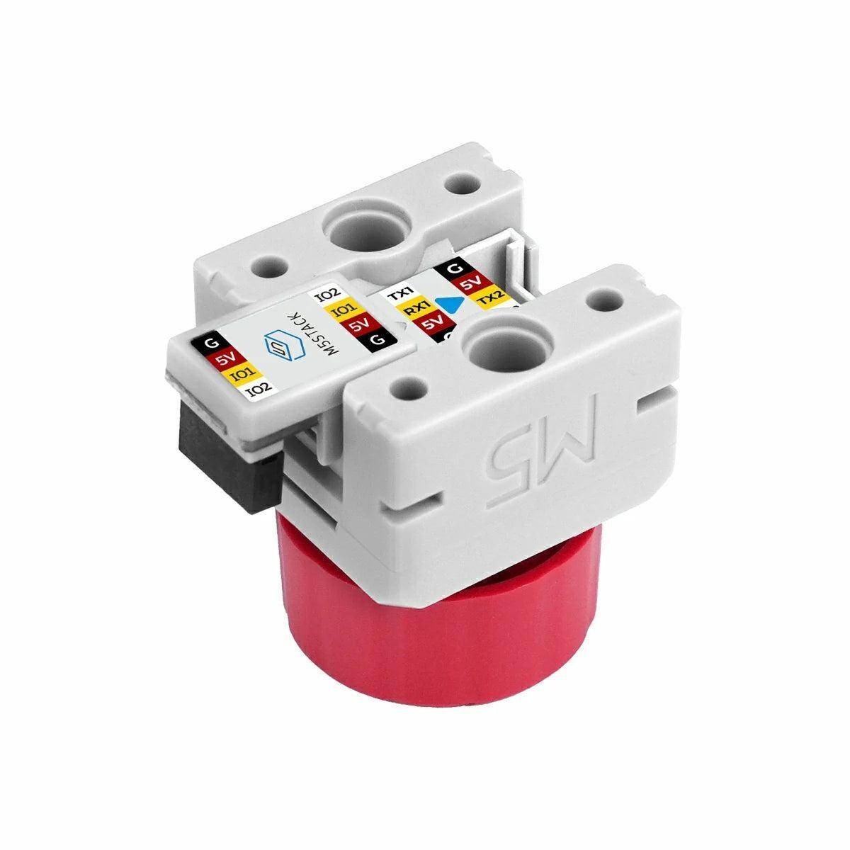 M5Stack Chain-Encoder-Eingabemodul, STM32G031, Drehgeber, Taster, RGB LED, UART, 2 x HY2.0-4P, 5V