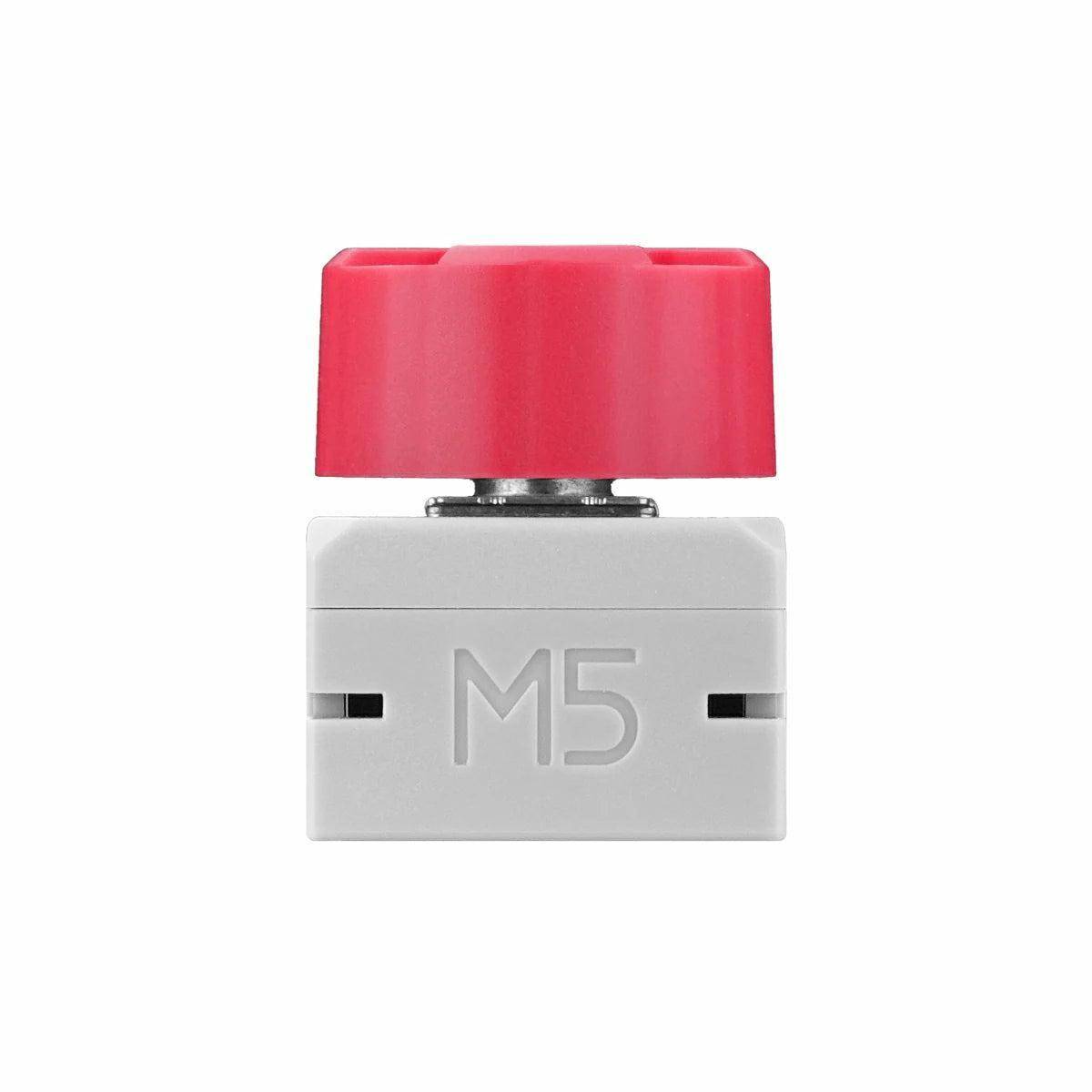 M5Stack Chain-Encoder-Eingabemodul, STM32G031, Drehgeber, Taster, RGB LED, UART, 2 x HY2.0-4P, 5V