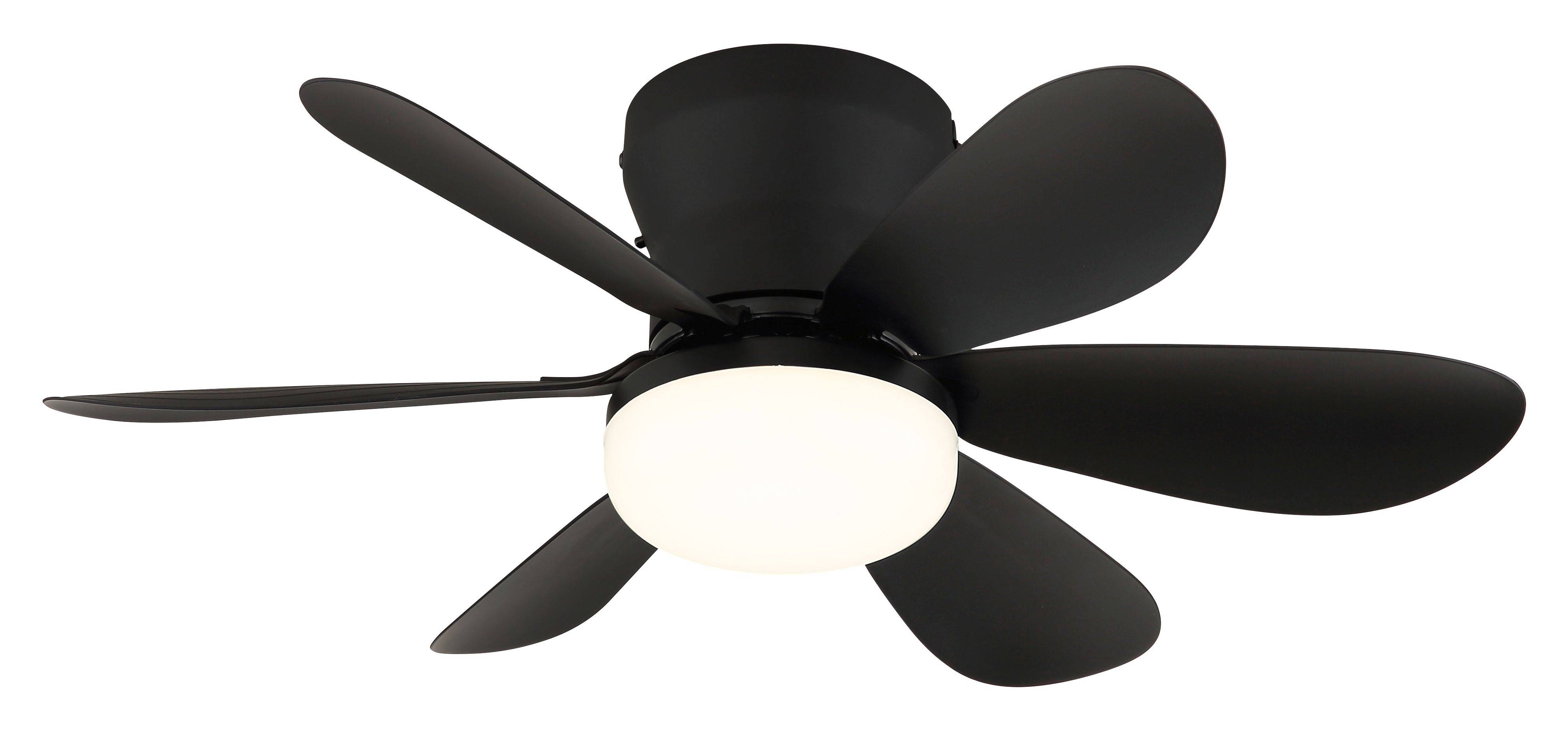 Deckenventilator Delores SW-SW mit LED & Fernbedienung