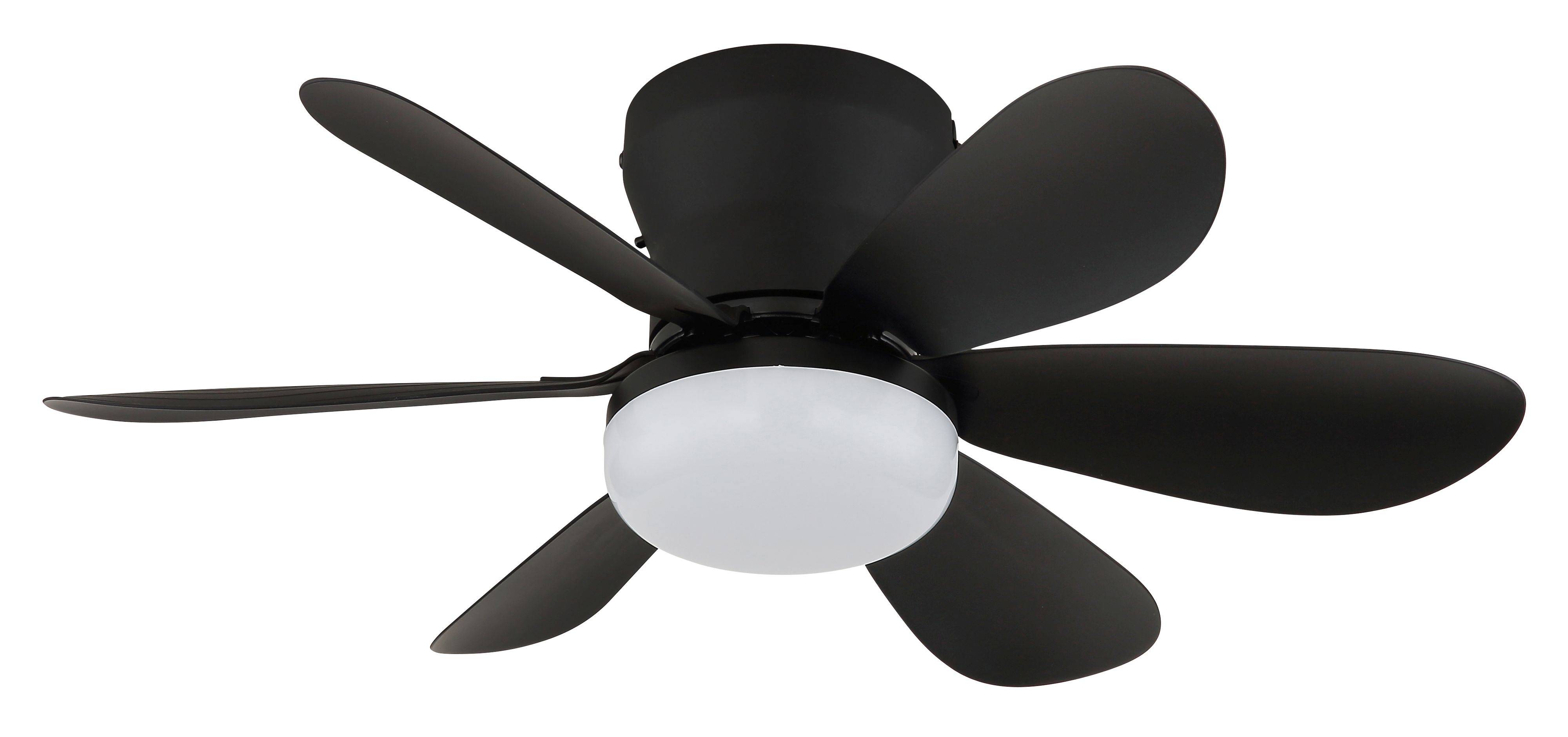 Deckenventilator Delores SW-SW mit LED & Fernbedienung