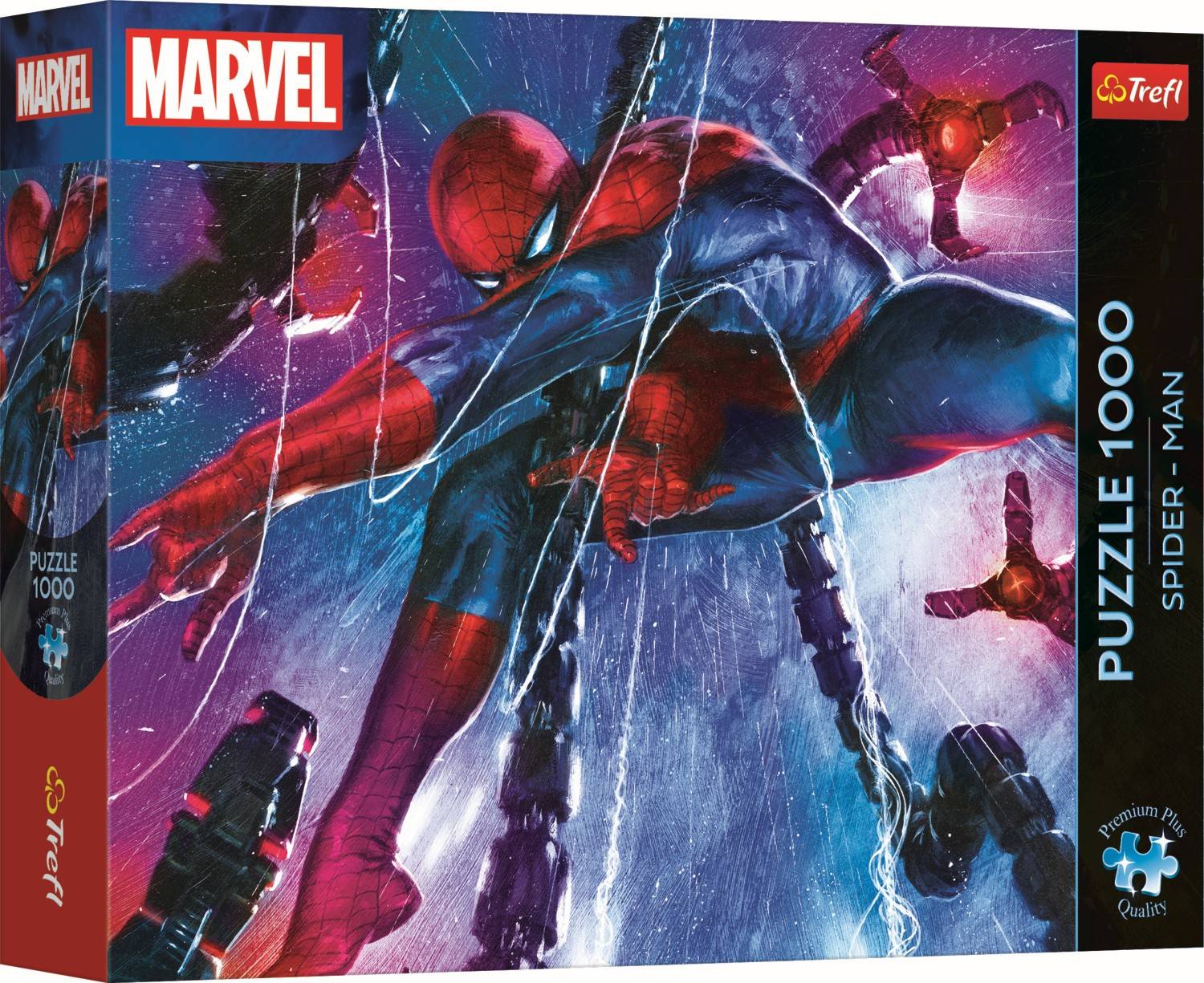 Trefl, Spiderman, 1000 Teile Premium Plus Puzzle