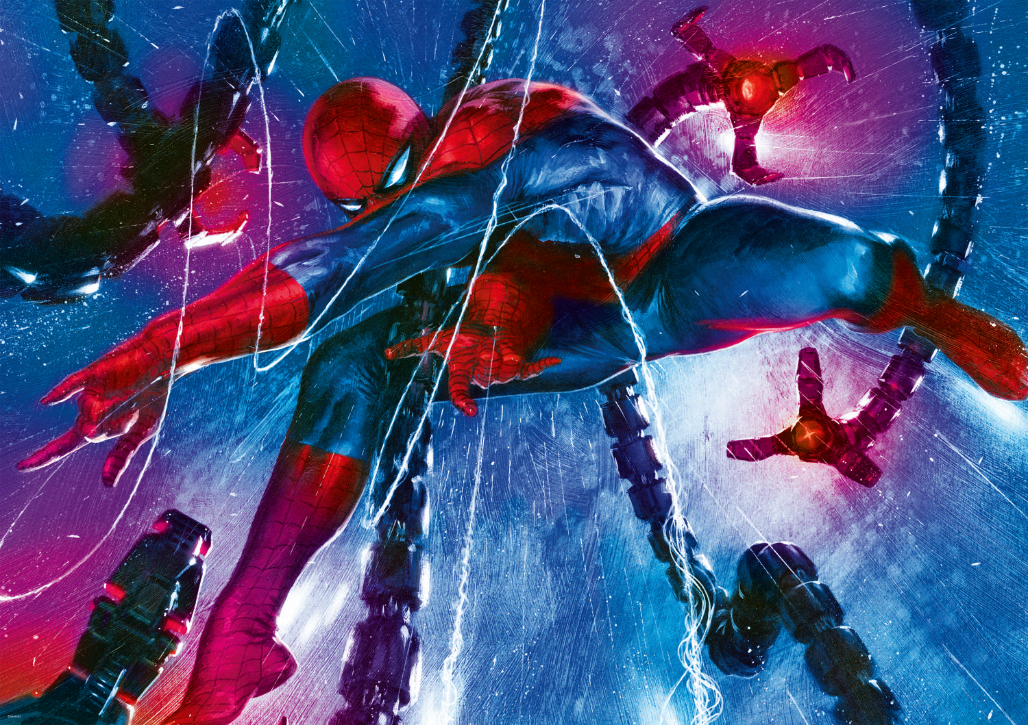 Trefl, Spiderman, 1000 Teile Premium Plus Puzzle