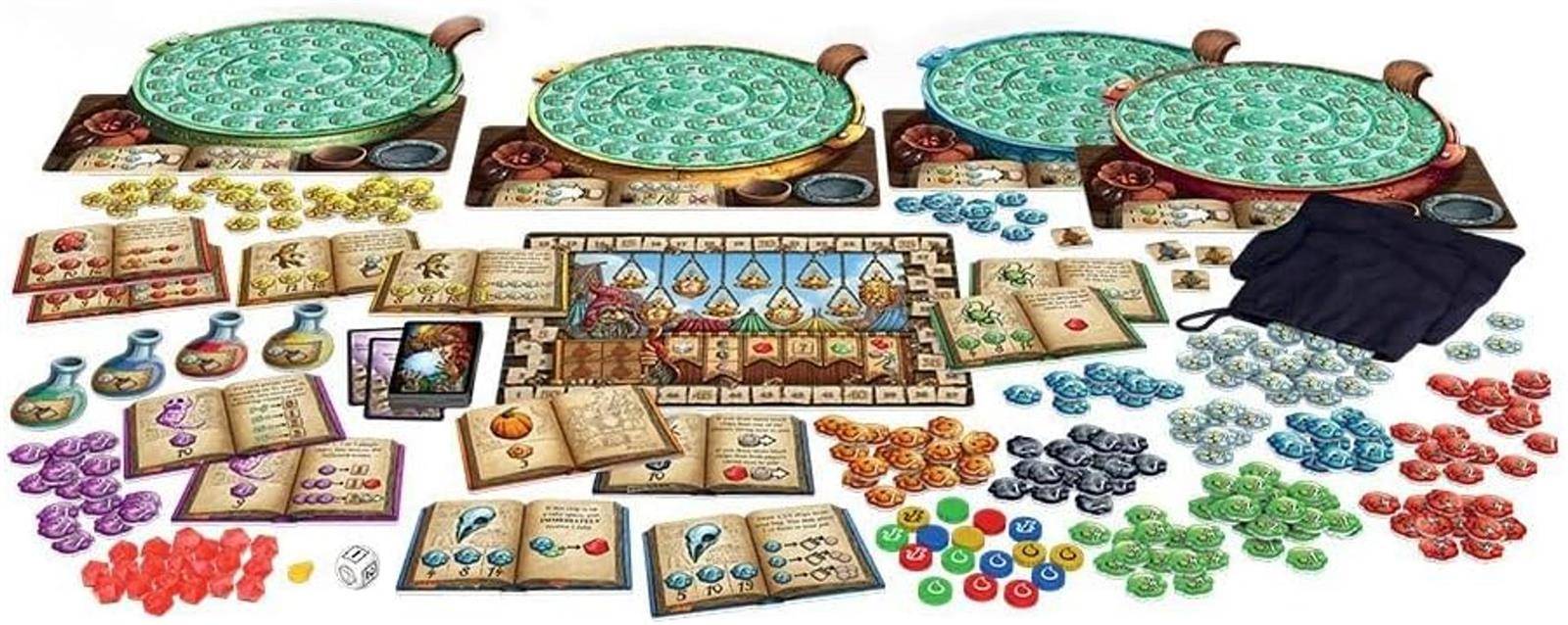 Schmidt Quacks of Quedlinburg Brettspiel Englische Ausgabe 10+ 2-4 Spieler