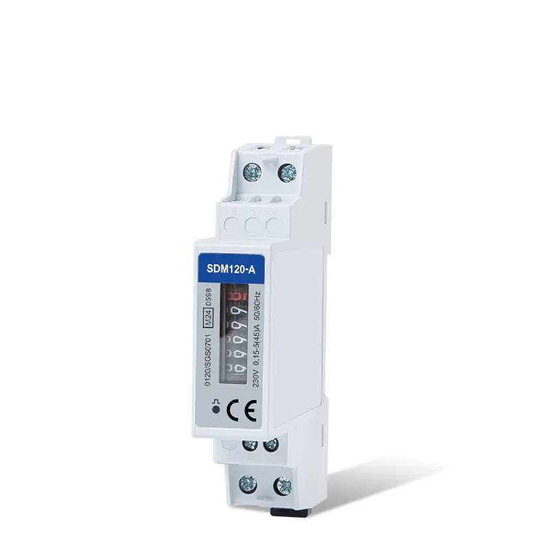 DIN-Schienen-Stromzählermodul mit der Bezeichnung „SDM120-A