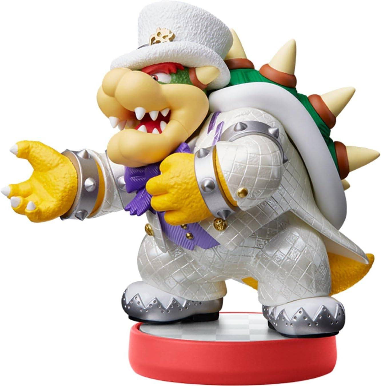 Amiibo Mario/Peach/Bowser Wedding 3-Pack Super Mario Odyssey 3+