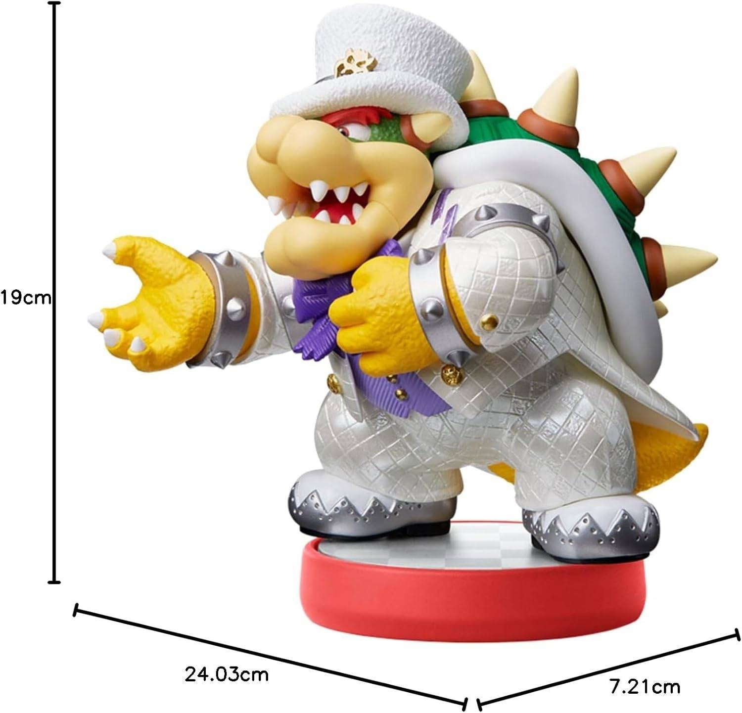 Amiibo Mario/Peach/Bowser Wedding 3-Pack Super Mario Odyssey 3+