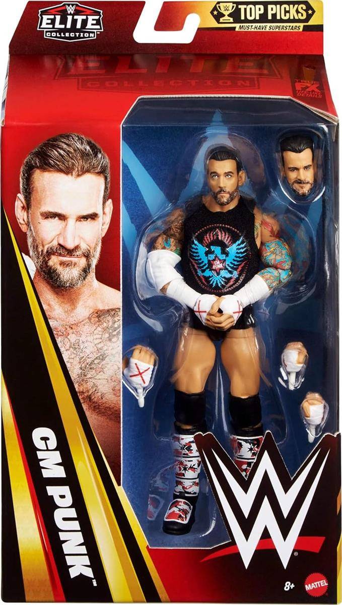Mattel WWE Elite Collection Top Picks Actionfigur 15 cm Wrestling 8+ JHV13