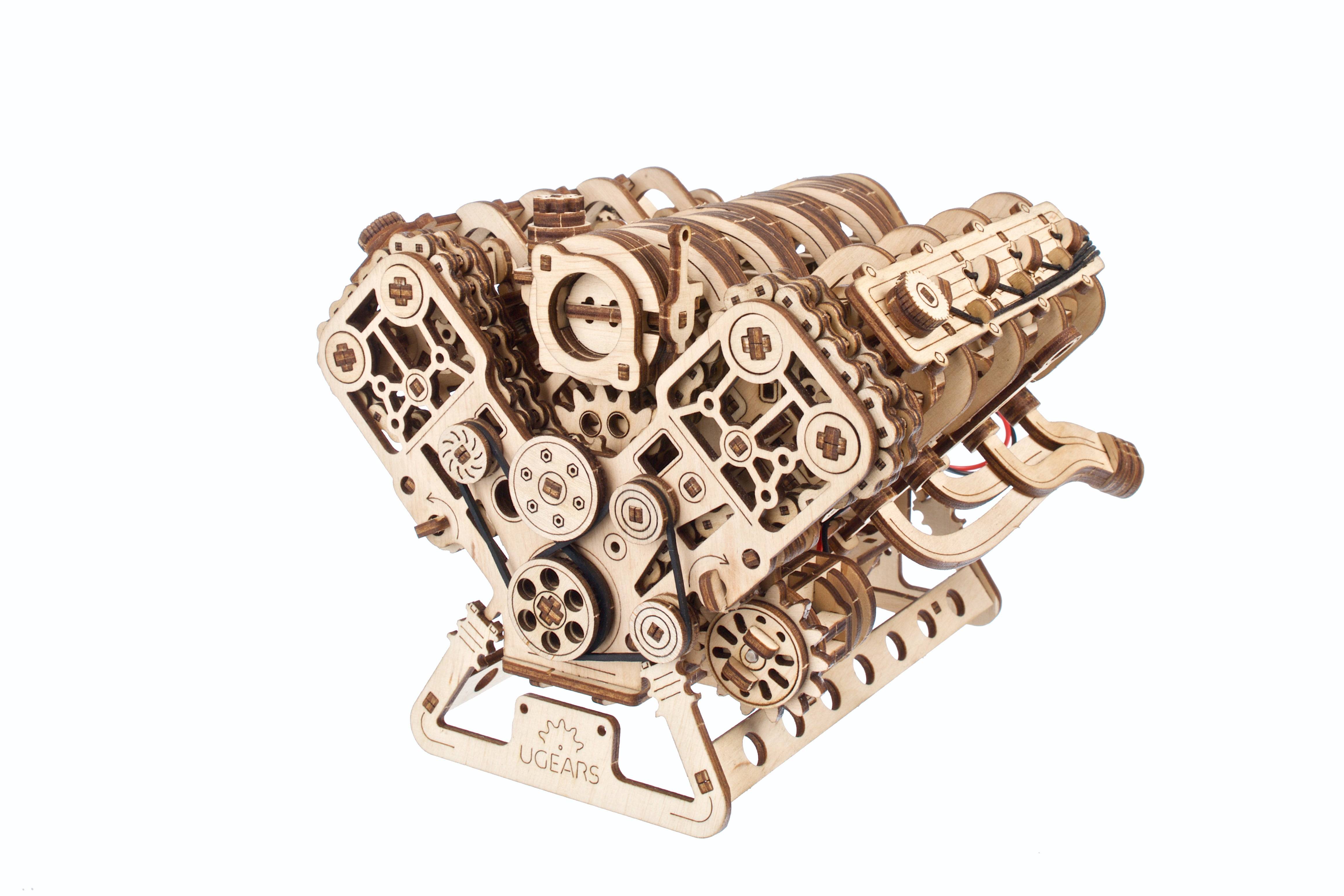 Ugears V8-Motor