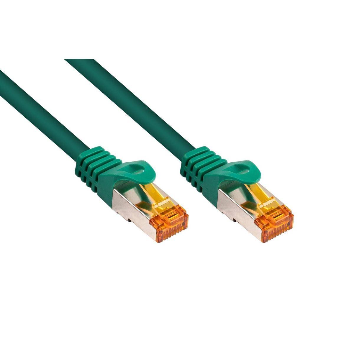 PK7-TPE-015G - Patchkabel Cat.7, S/FTP, 1,5m, grün