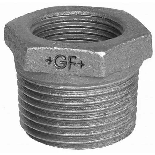 Georg Fischer Reduktion, Fig. 241, 2x1", schwarz, 1 Stk.