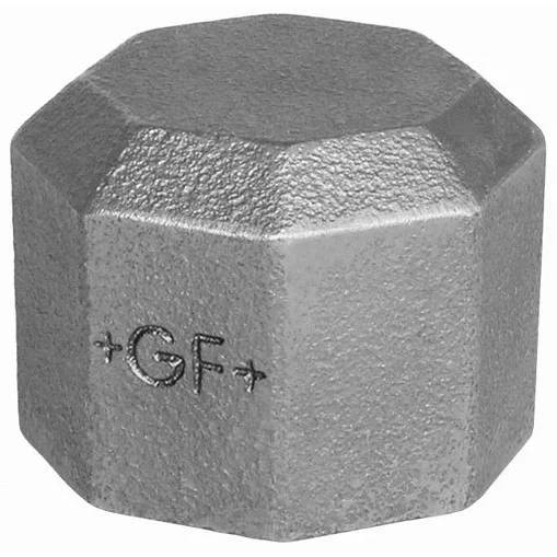 Georg Fischer Kappe, Fig. 300, 1/2", schwarz, 1 Stk.