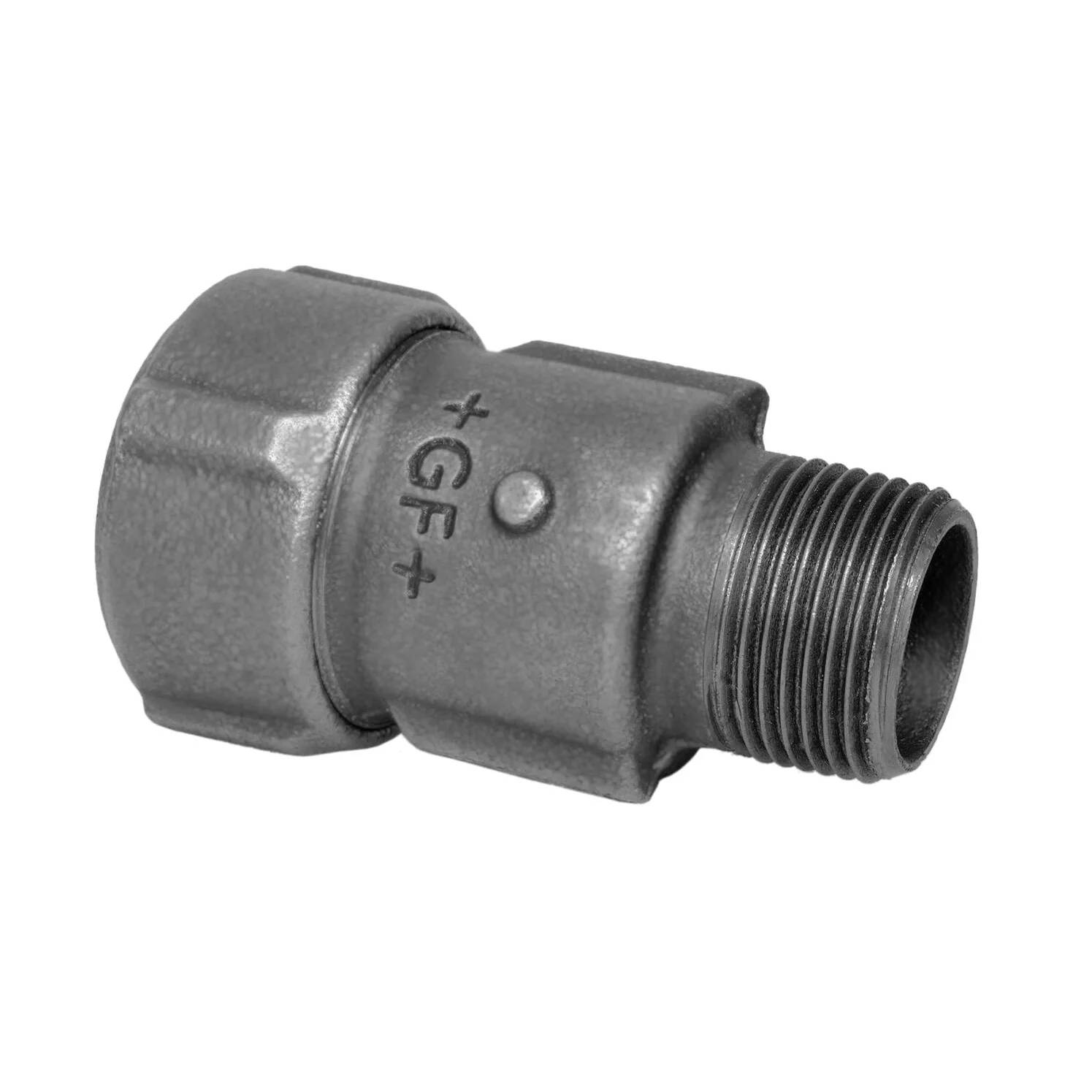 Georg Fischer GF Primofit Adapter mit Außengewinde STL, R FKM, 1 1/2, R1 1/2 B, 1 Stk.
