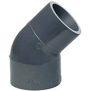 Georg Fischer GF Pro-Fit Winkel 45°, PVC-U, d 63, 1 Stk.